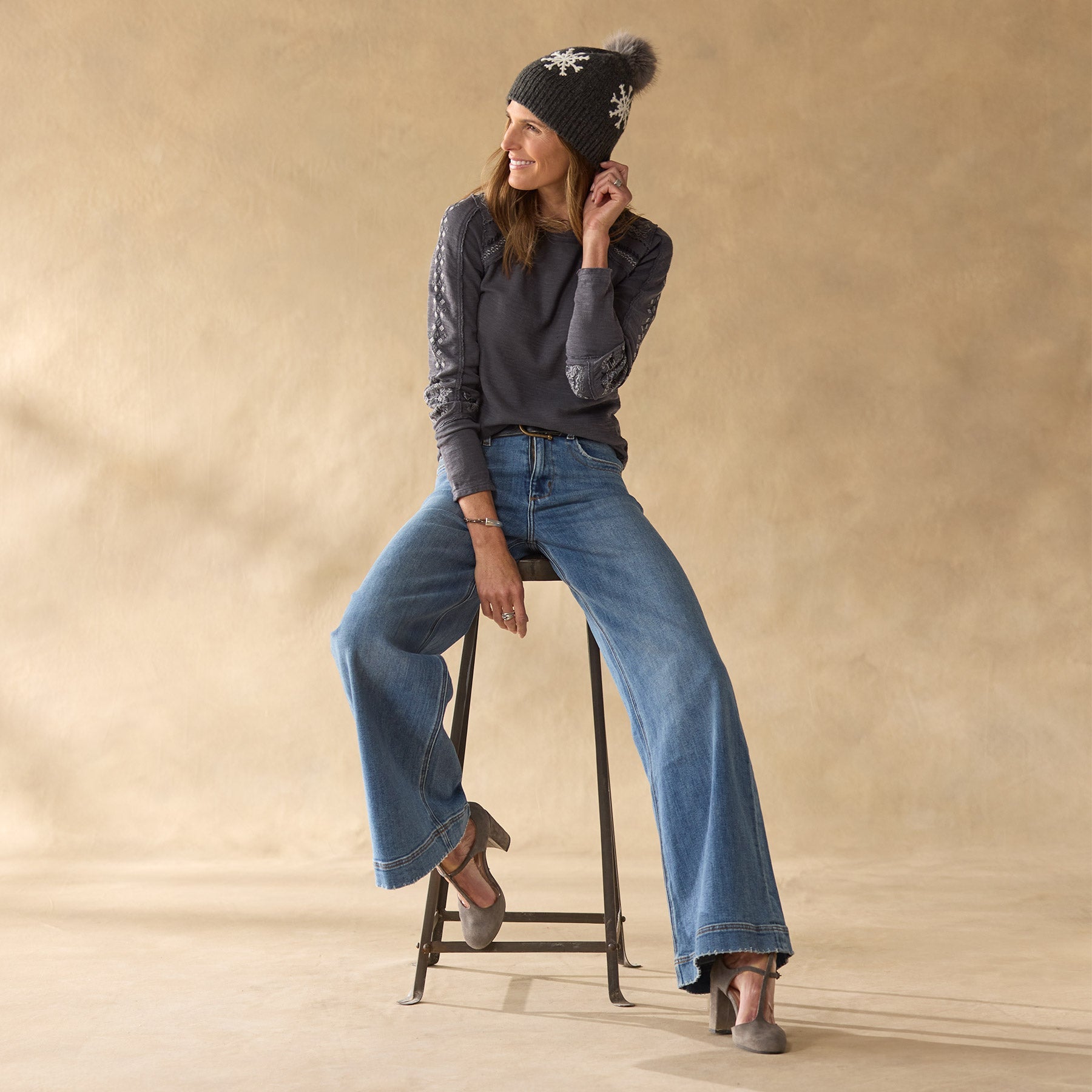 sundance-Snowflurries Thermal, Petite-Sundance Outlet