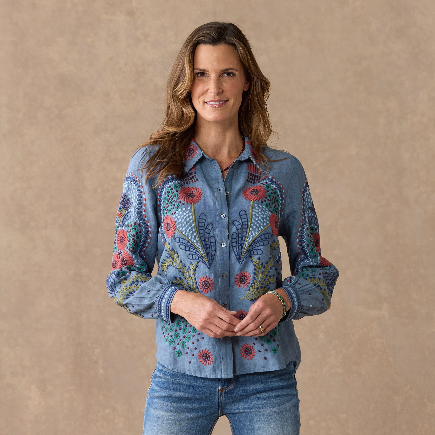 sundance-Canyon Sunset Shirt-Sundance Outlet