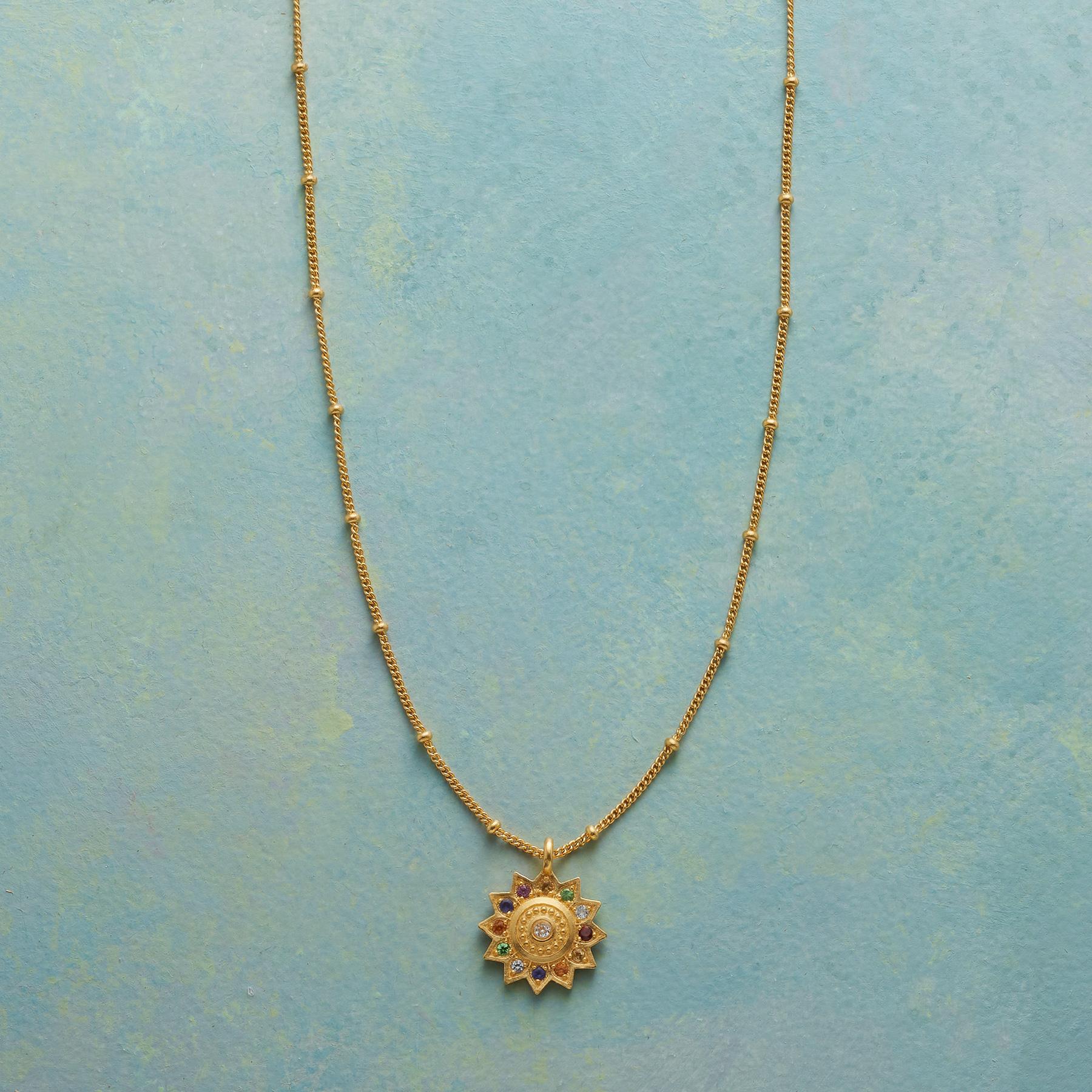 sundance-Vibrant Lotus Necklace-Sundance Outlet