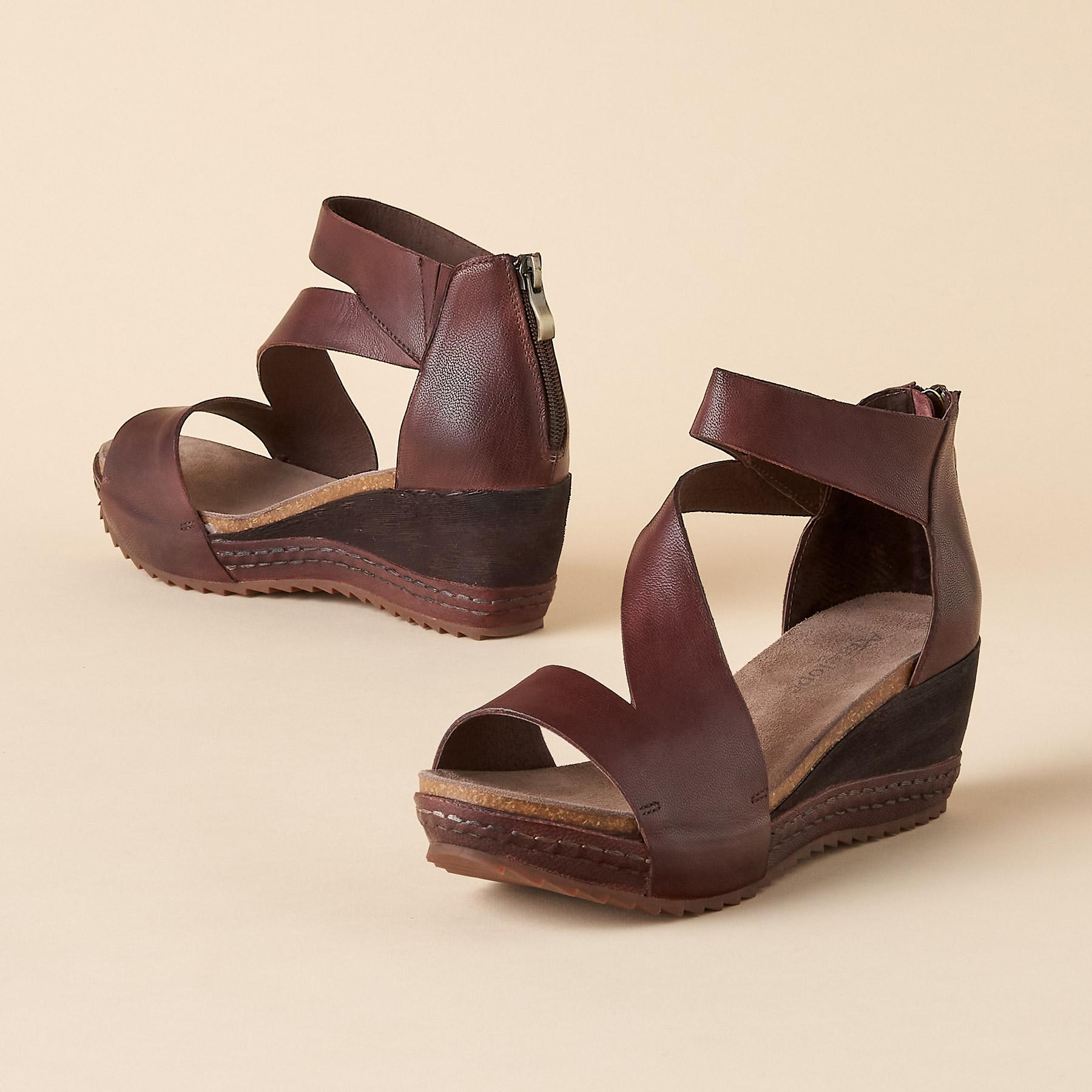 sundance-Davi Wedge Sandals-Sundance Outlet