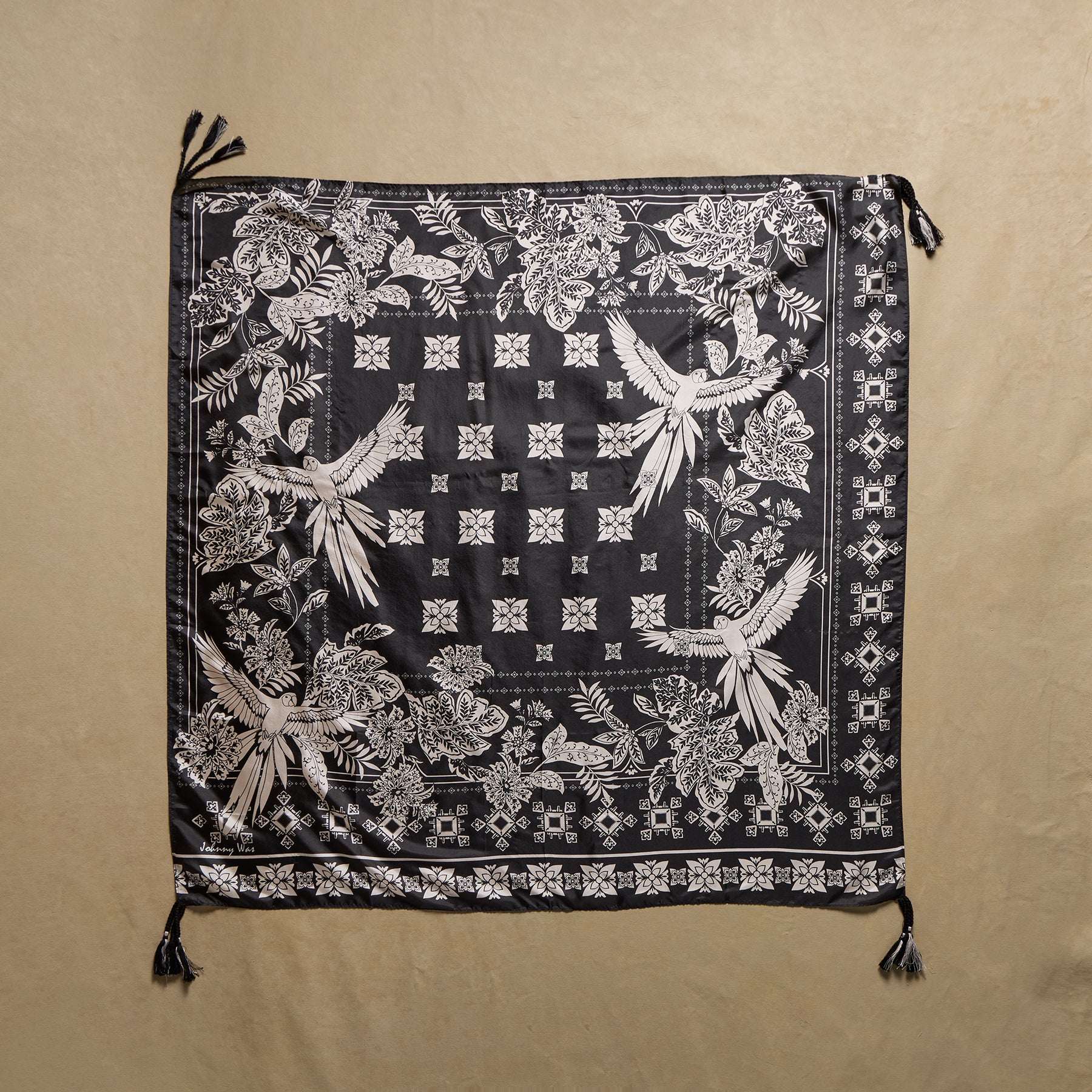 sundance-Santaquin Tasseled Scarf-Sundance Outlet