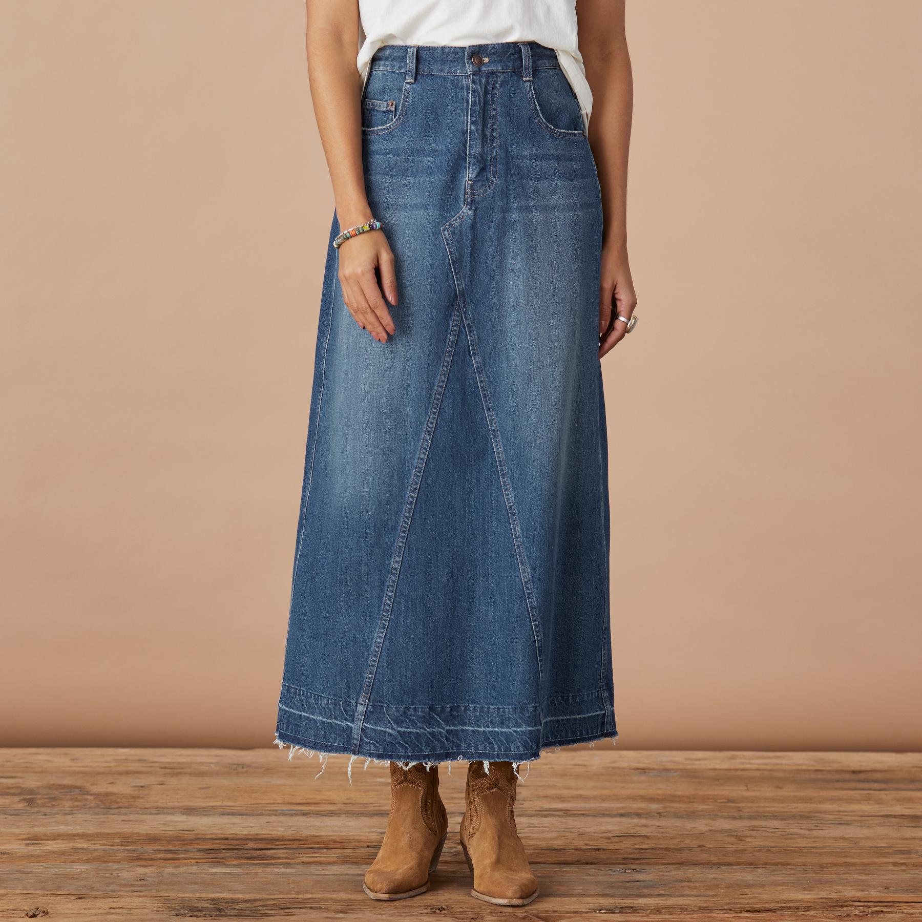 sundance-Fraser Denim Skirt-Sundance Outlet