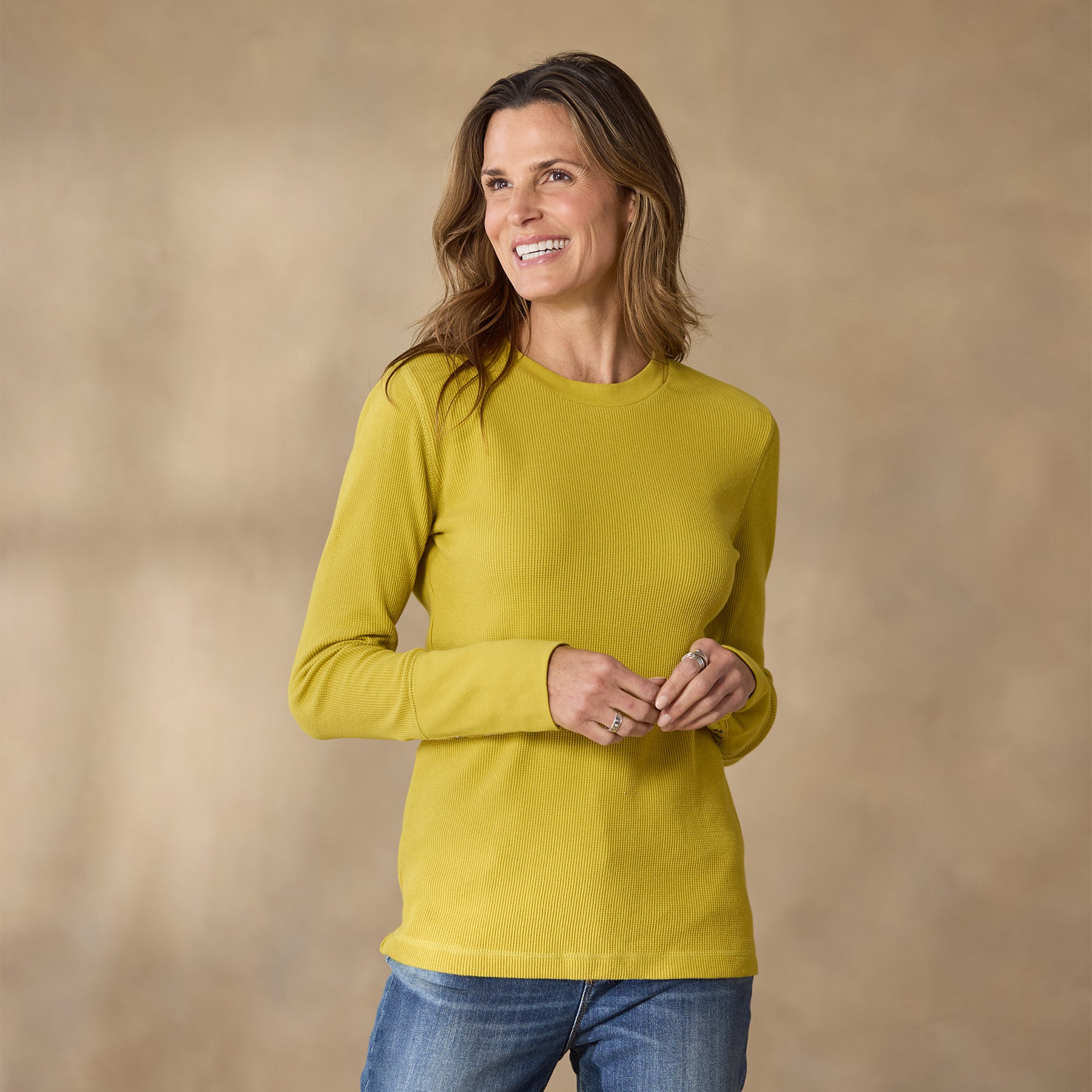 sundance-Crewneck Thermal, Petite-Sundance Outlet