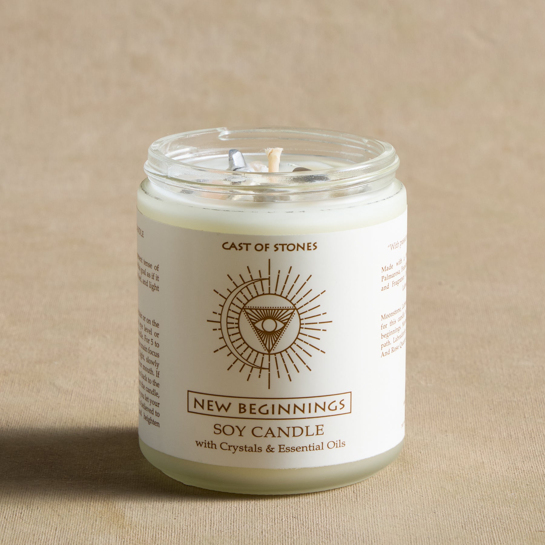 sundance-Cast of Stones Crystal Candles-Sundance Outlet