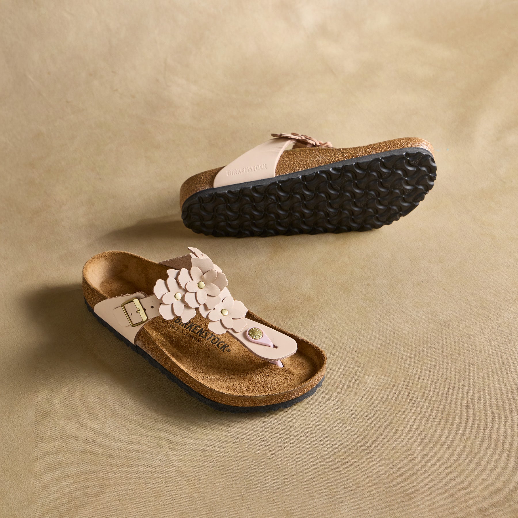 sundance-Gizeh Flower Sandals-Sundance Outlet