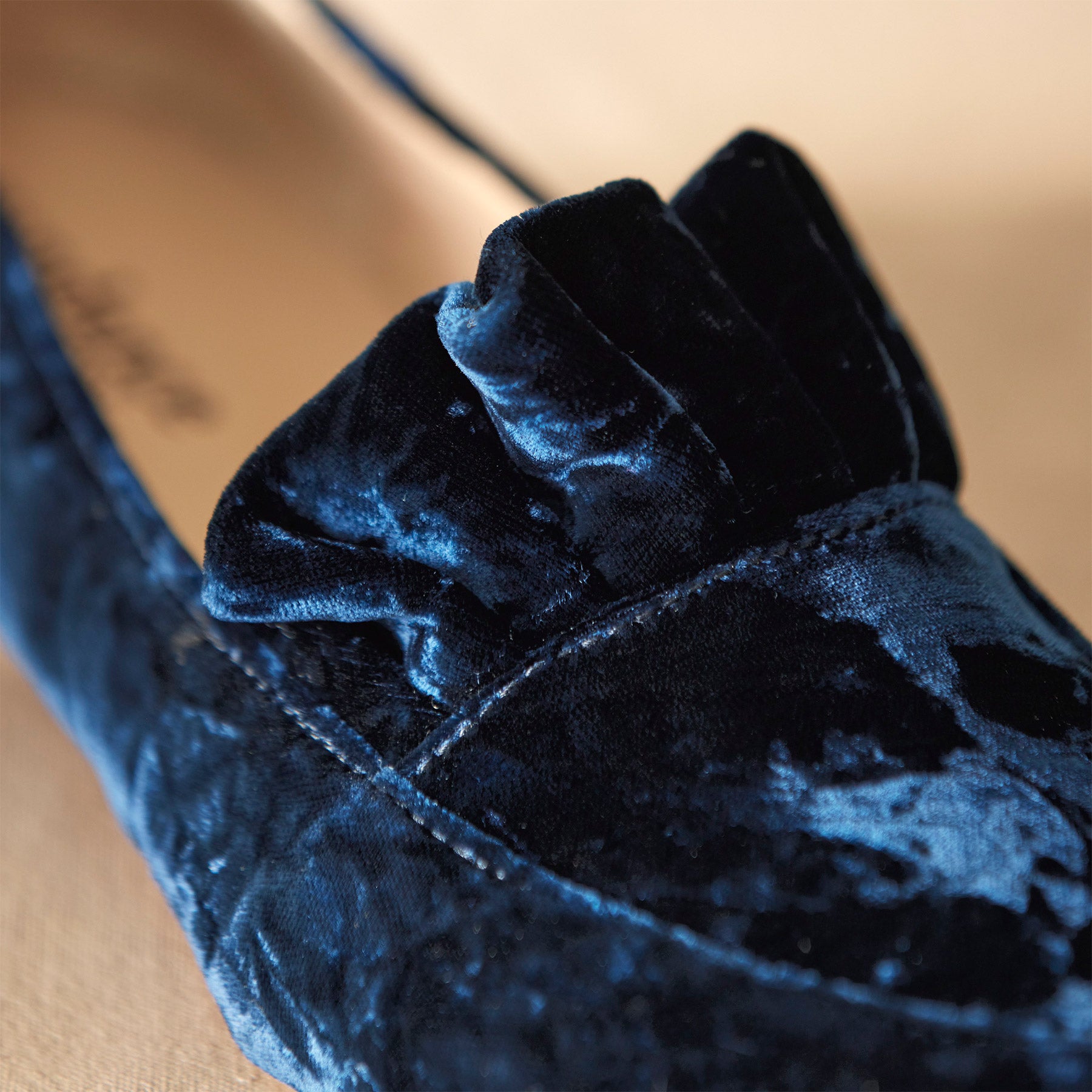 sundance-Chrystal Velvet Flats-Sundance Outlet