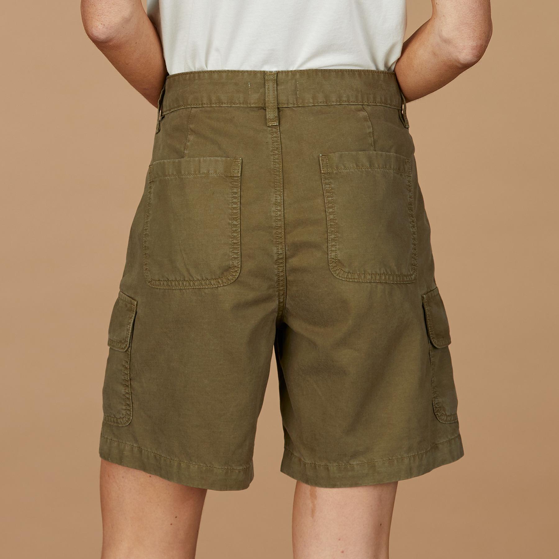 sundance-Safari Dream Tencel Shorts, Petite-Sundance Outlet