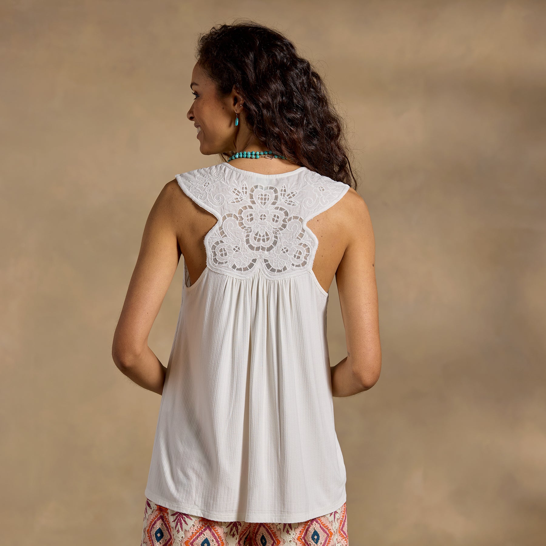 sundance-Layla Lace Tank-Sundance Outlet