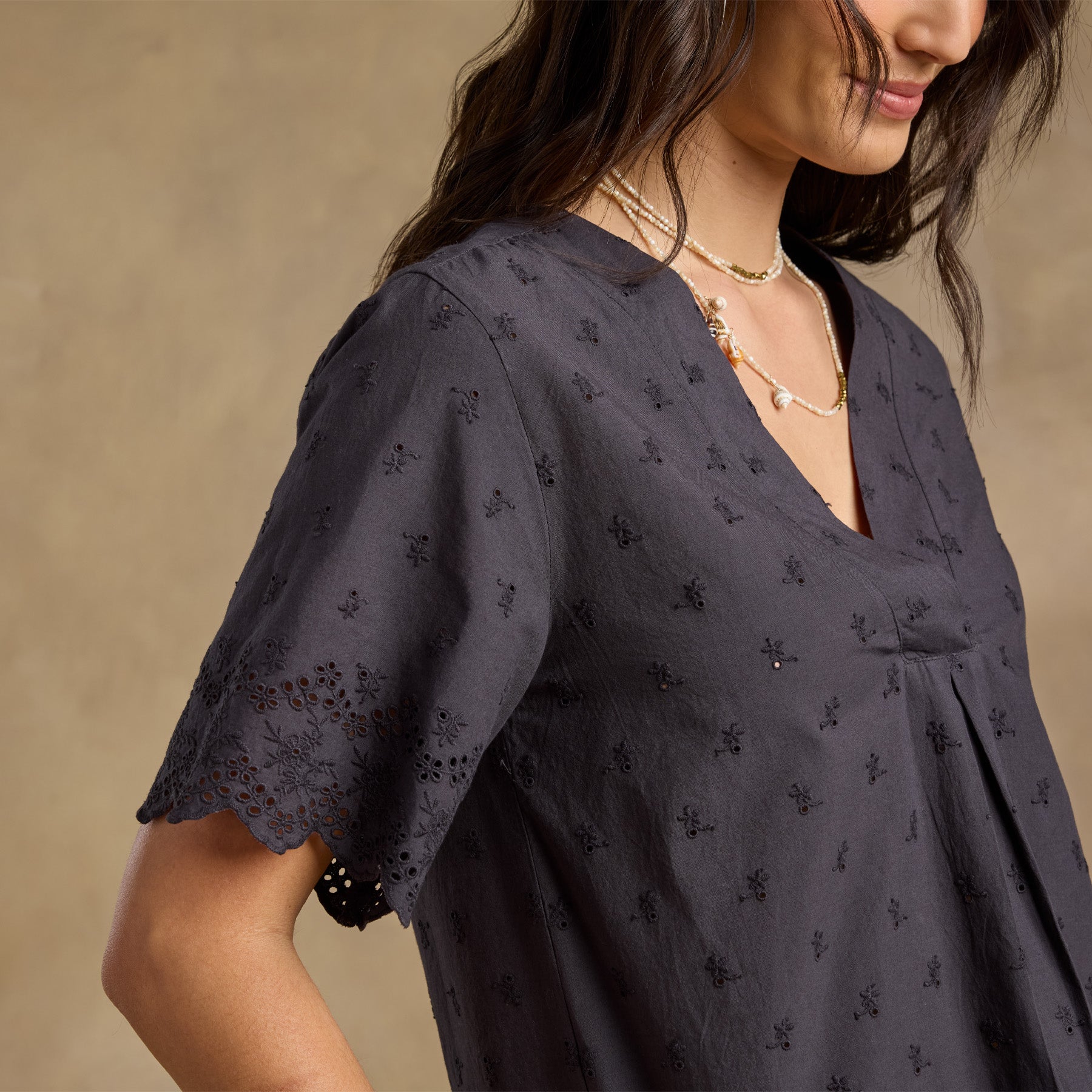 sundance-Tara Eyelet Top-Sundance Outlet