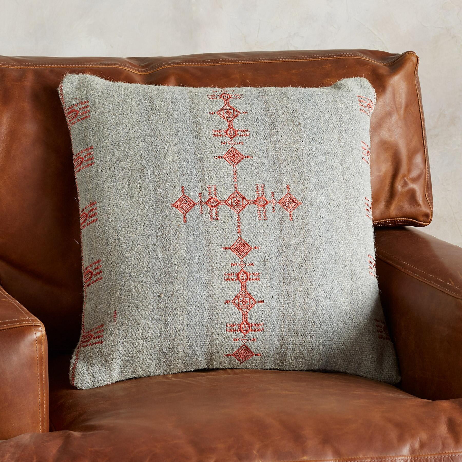 sundance-Sunset Ridge Gray Pillow | Sundance Outlet Store-Sundance Outlet