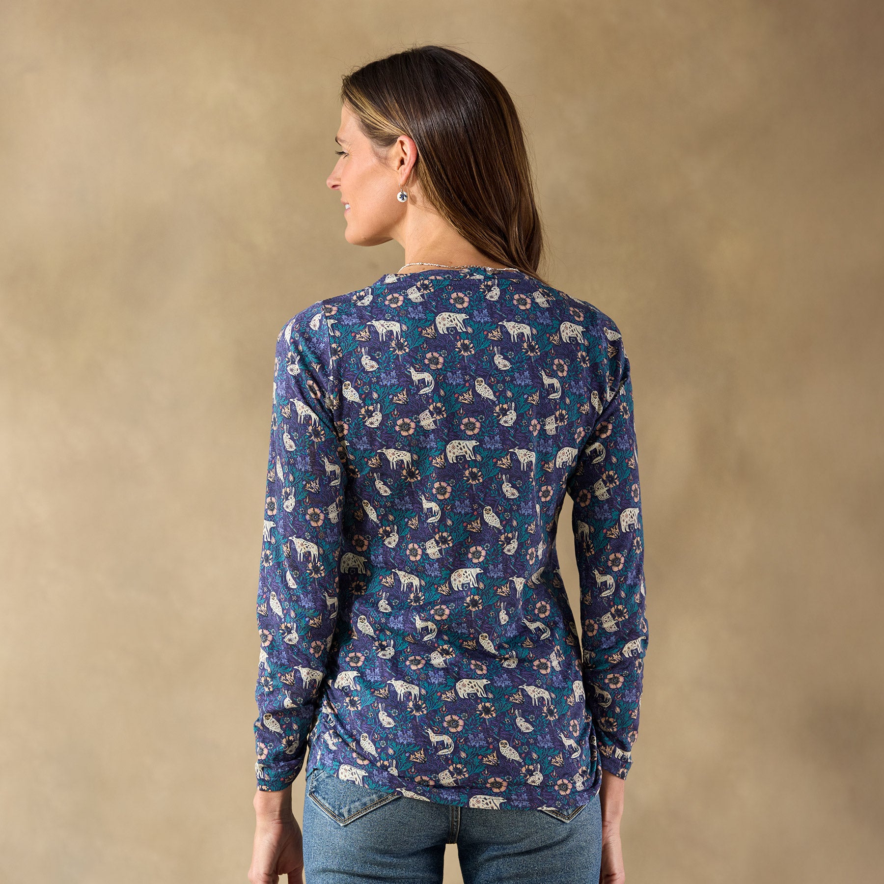 sundance-Nanook Tee, Petite-Sundance Outlet