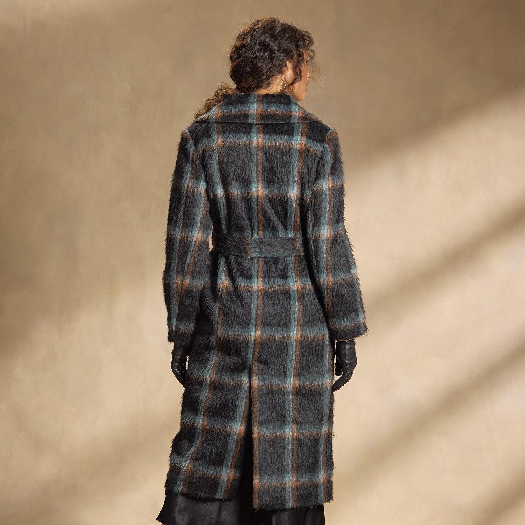 sundance-Rosemarie Plaid Coat, Petite-Sundance Outlet