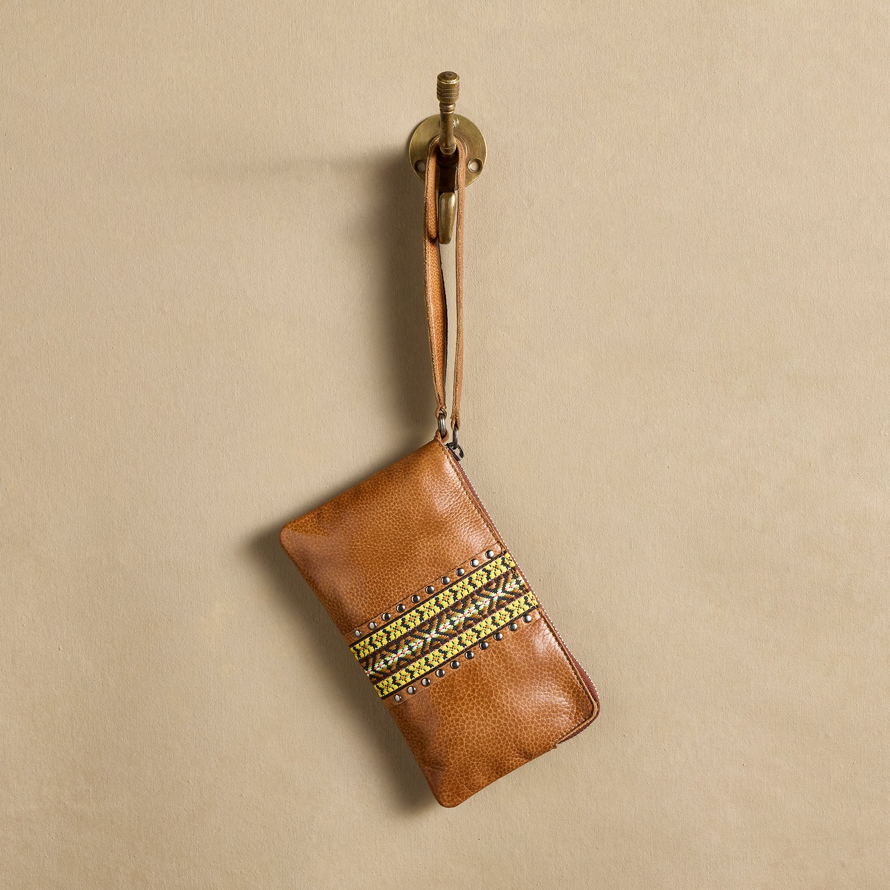 sundance-Chamiso Zippered Pouch-Sundance Outlet