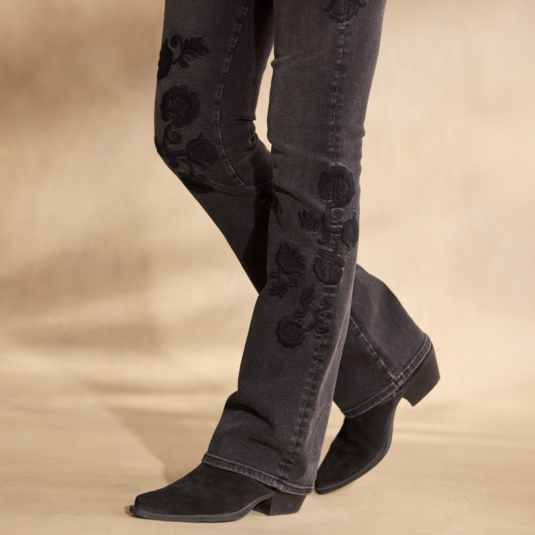 sundance-Janis Embroidered Kelly Jeans-Sundance Outlet