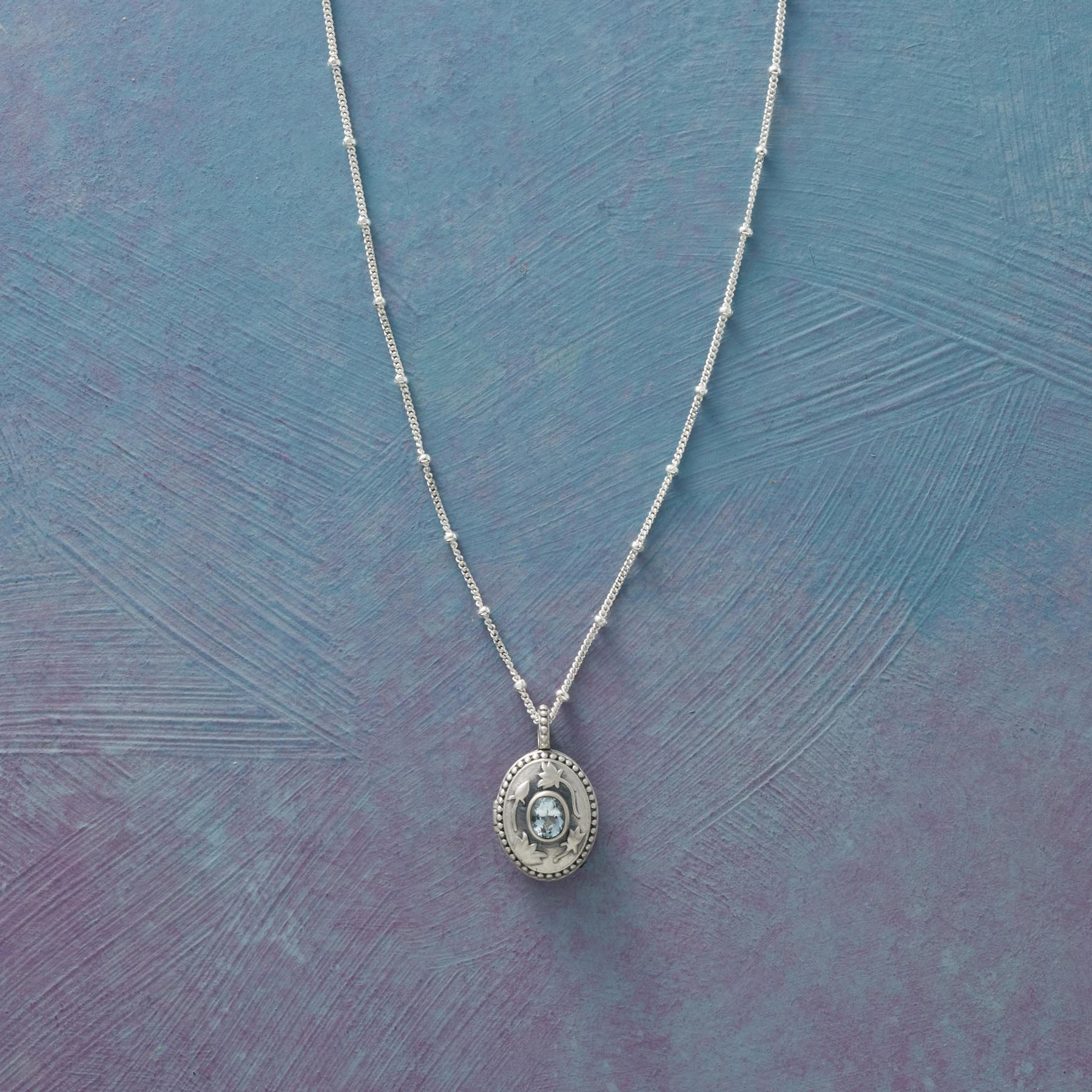 sundance-Sterling Silver Birthstone Locket-Sundance Outlet