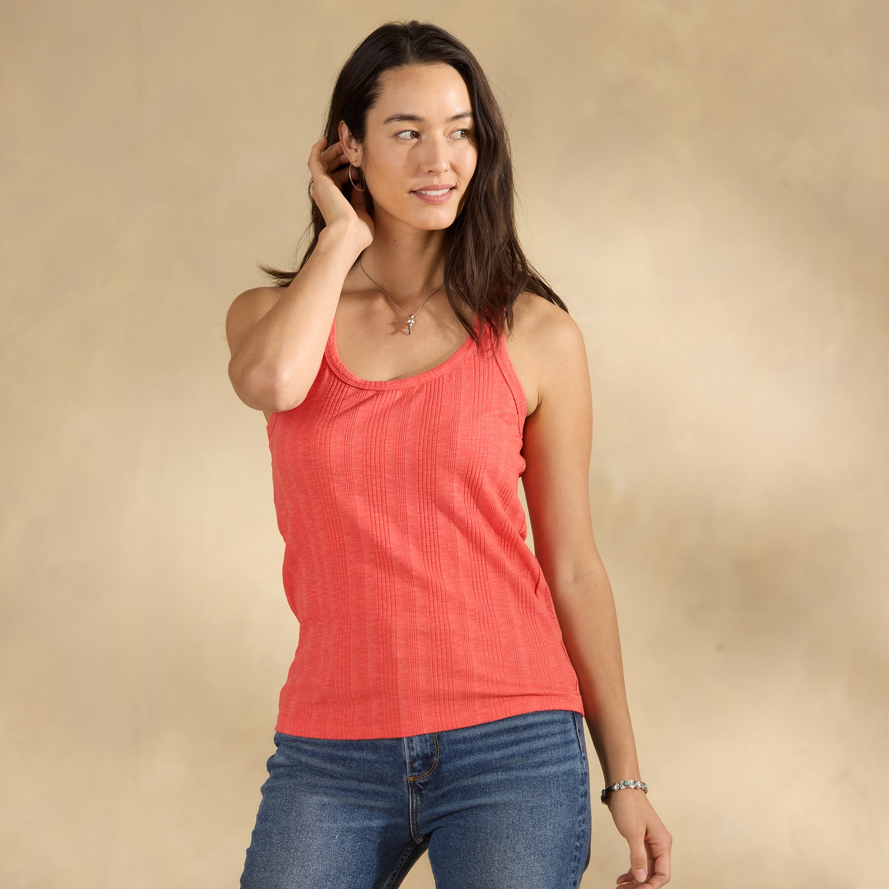 sundance-Riley Scoop Neck Tank-Sundance Outlet
