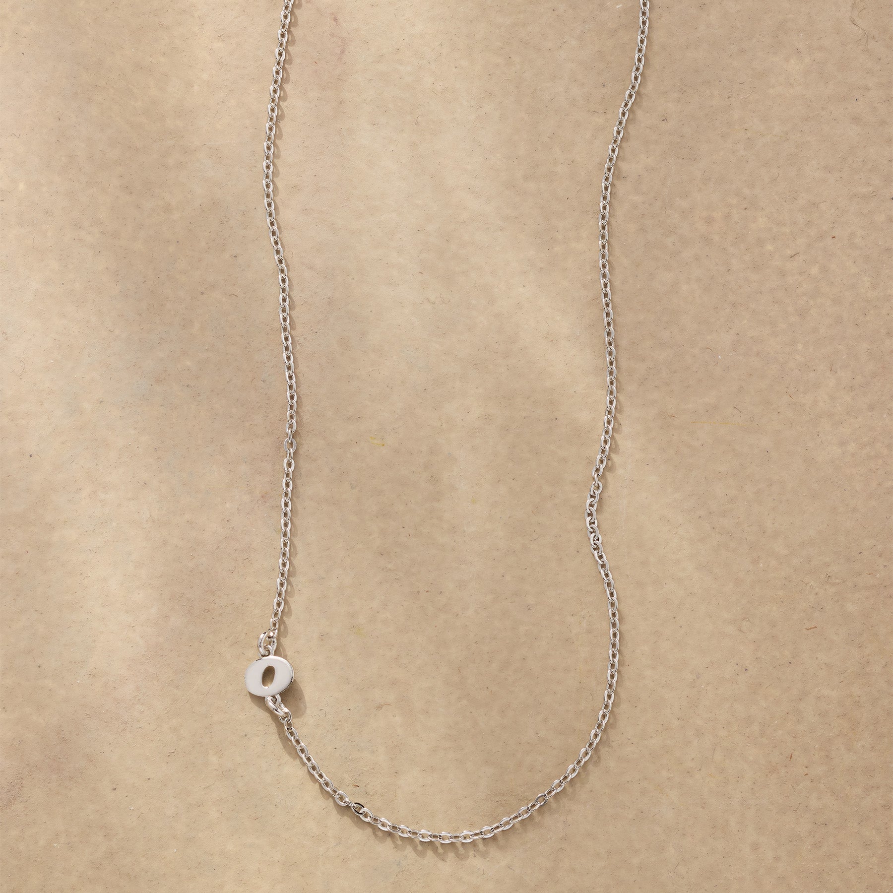 sundance-Silver Initial Spark Necklace-Sundance Outlet