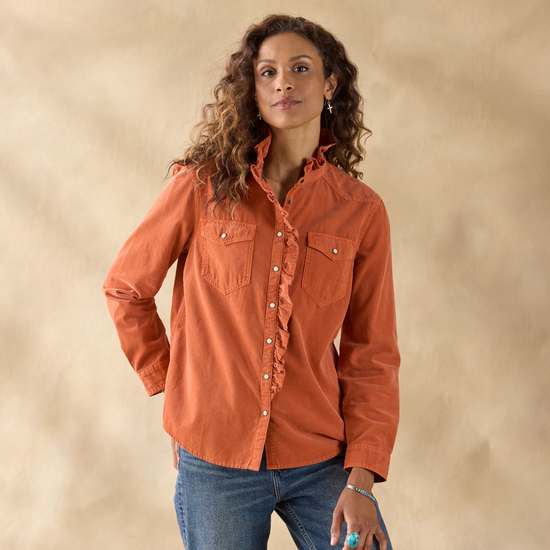 sundance-Ombeline Corduroy Shirt-Sundance Outlet
