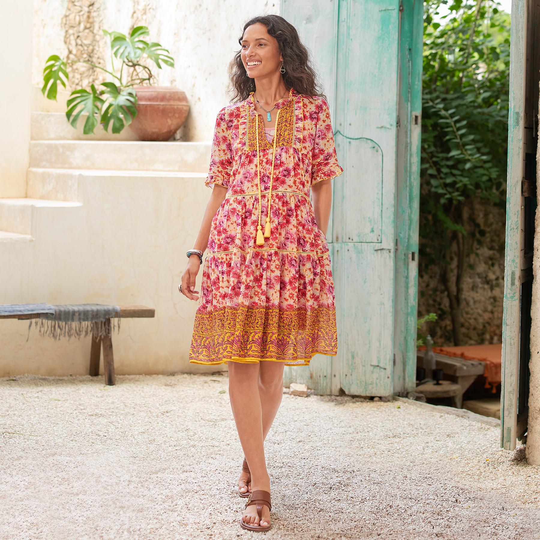 sundance-Fields Of Beauty Dress-Sundance Outlet