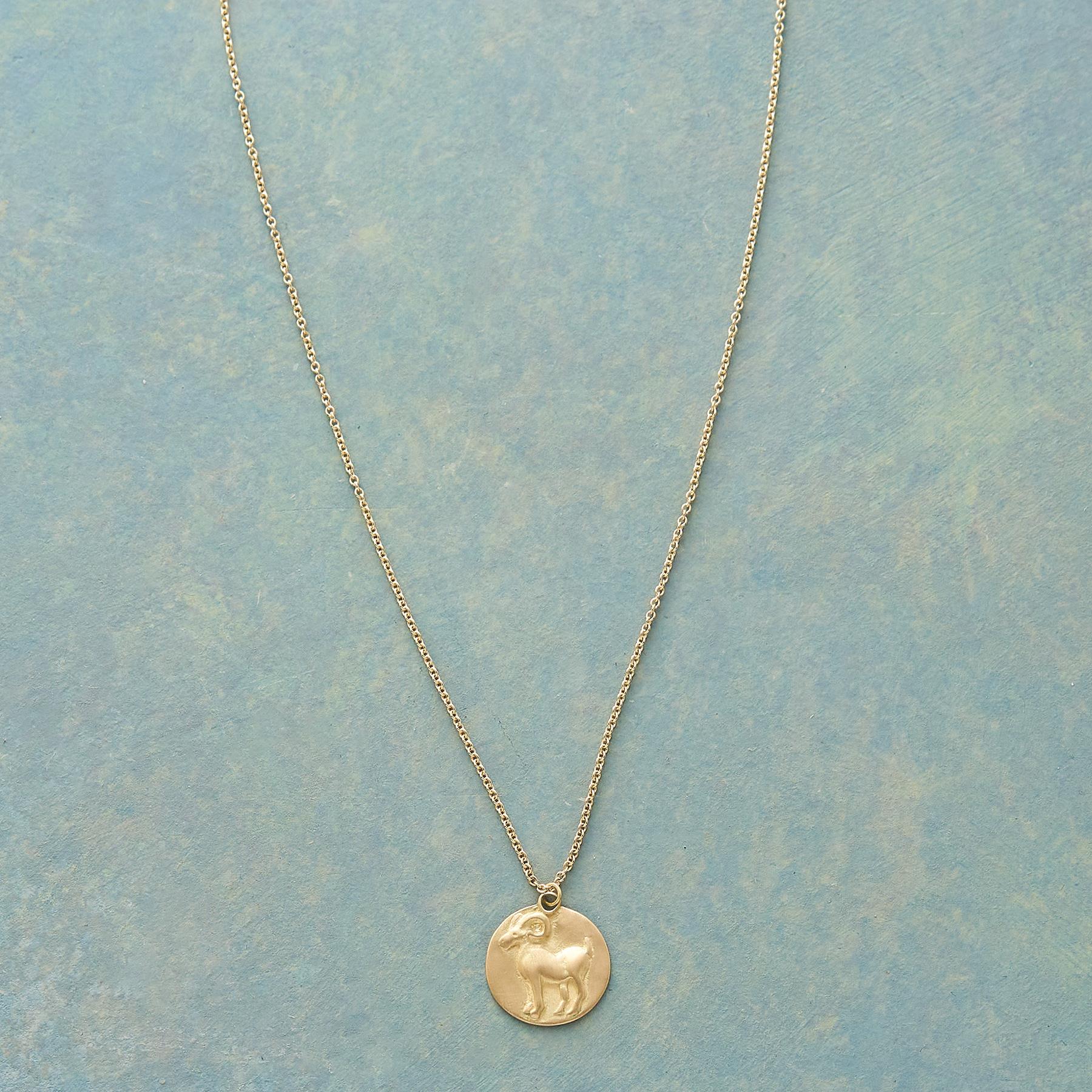 sundance-Bas Relief Zodiac Necklace-Sundance Outlet