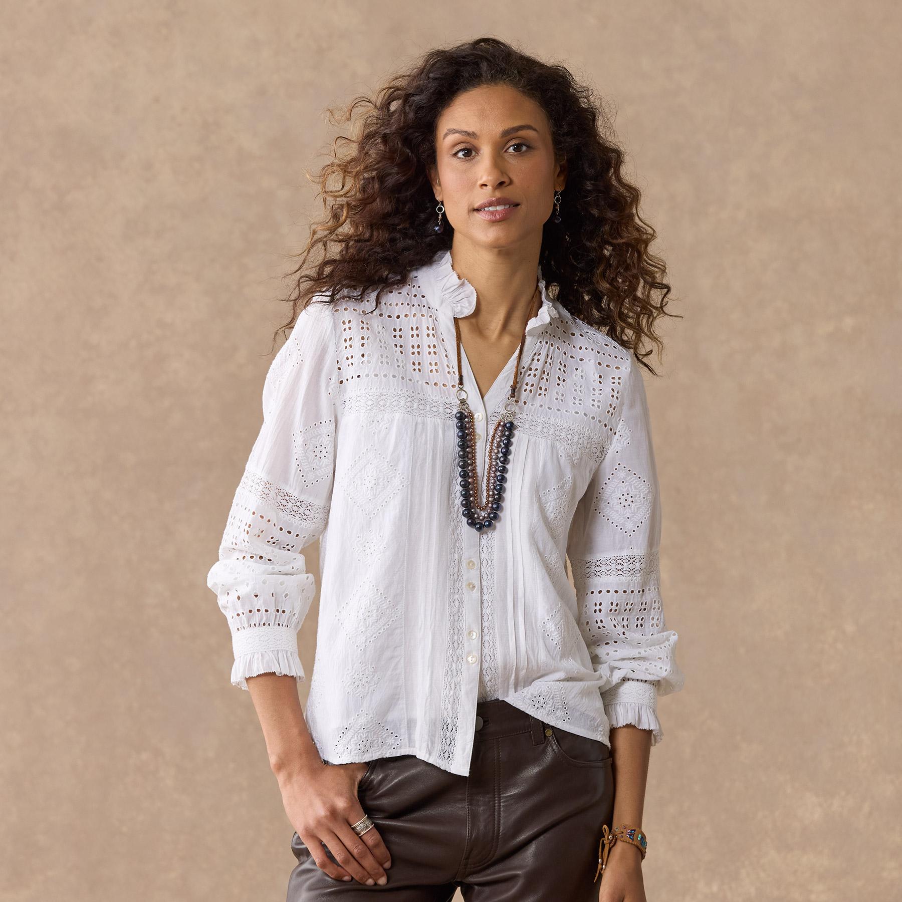 sundance-Annalynn Shirt, Petite-Sundance Outlet