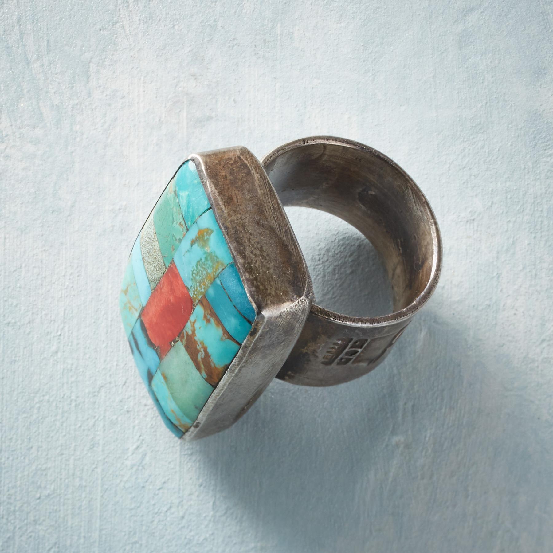 sundance-Mixed Mosaic Ring-Sundance Outlet