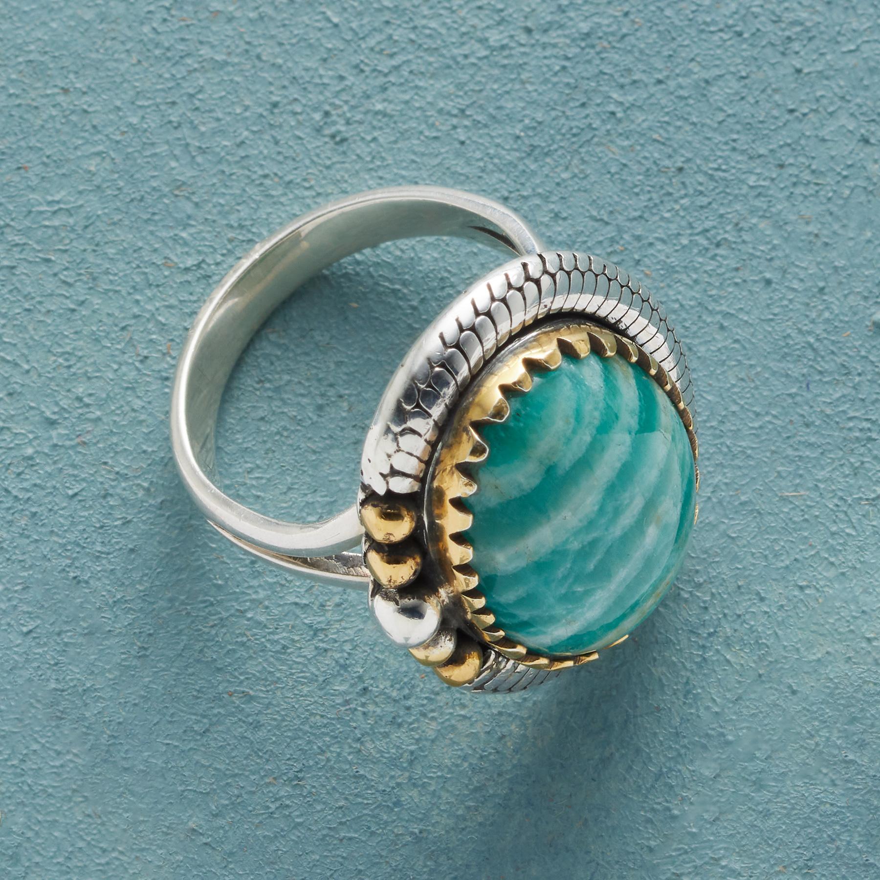 sundance-Grand Amazonite Ring-Sundance Outlet
