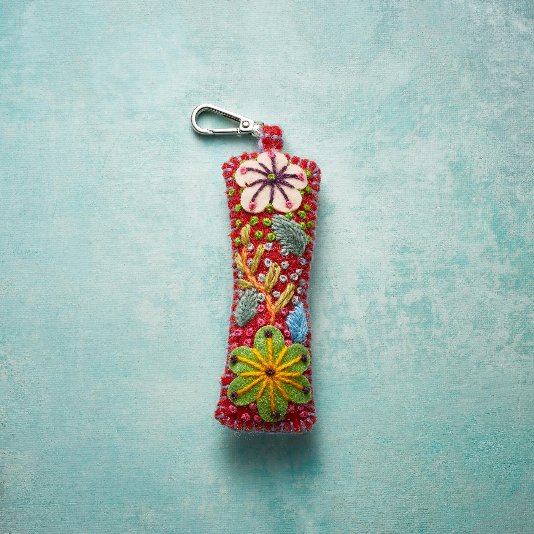 sundance-Fleur De Felt Initial Clip-Sundance Outlet