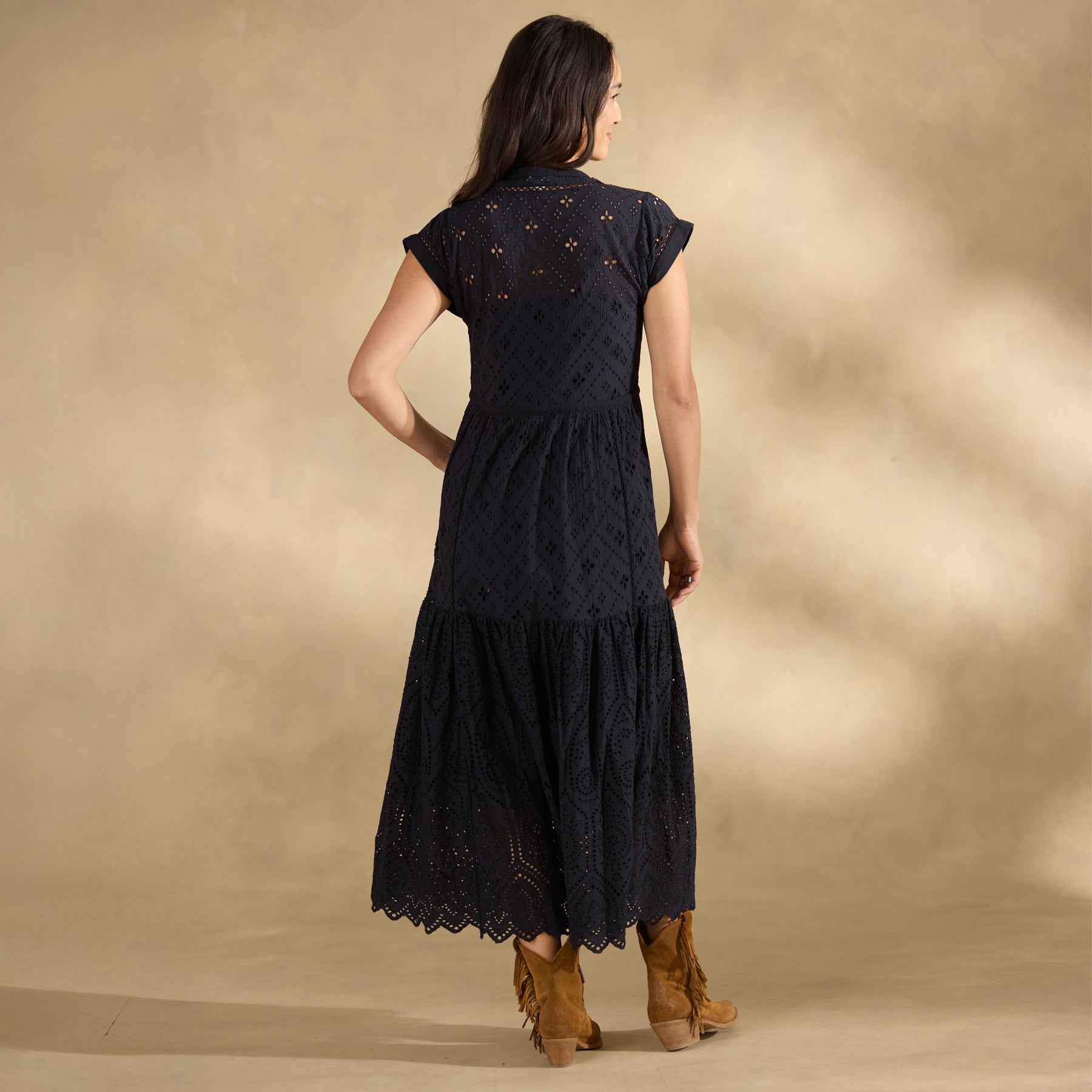 sundance-Astoria Eyelet Dress-Sundance Outlet