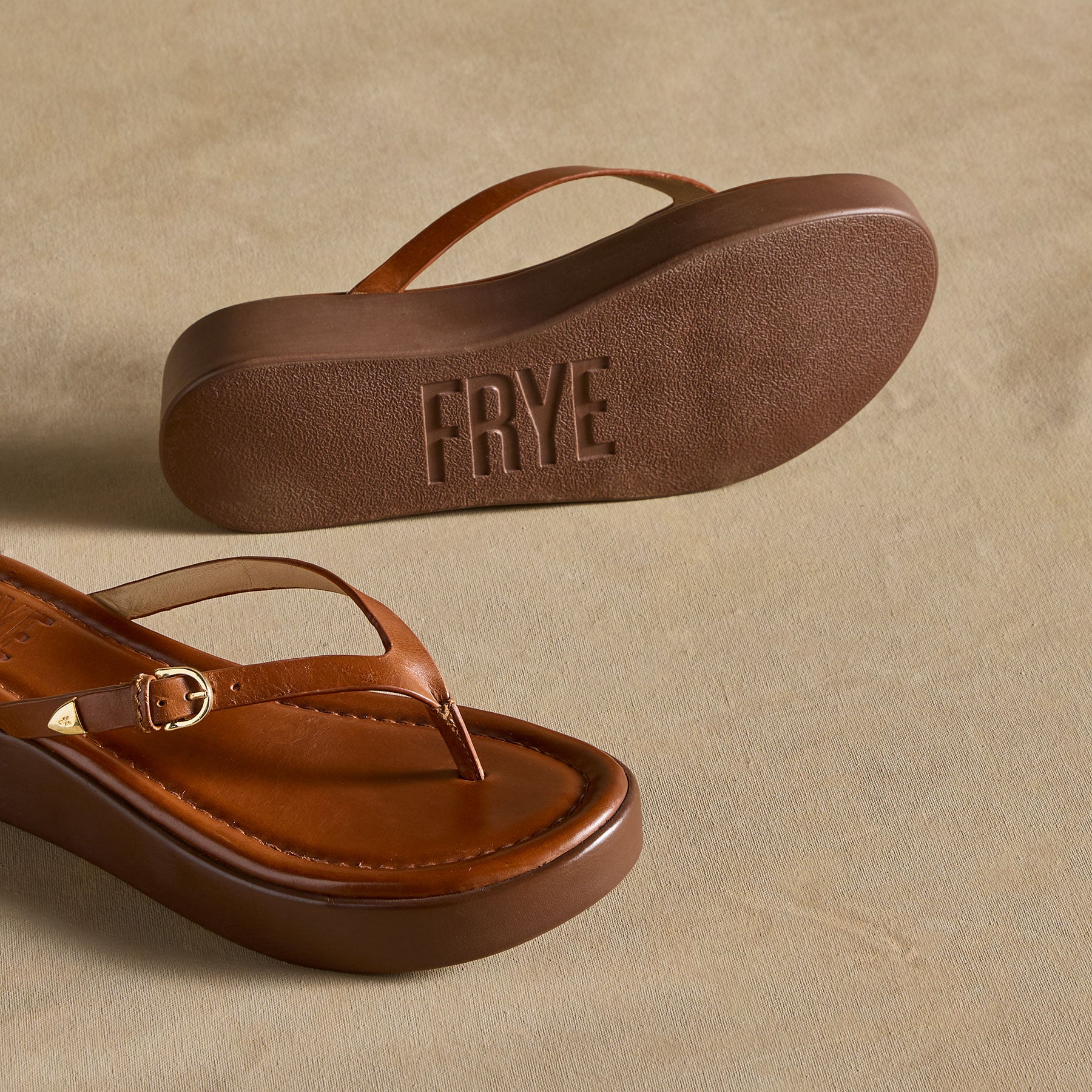 sundance-Buckle Maya Sandal Thong-Sundance Outlet