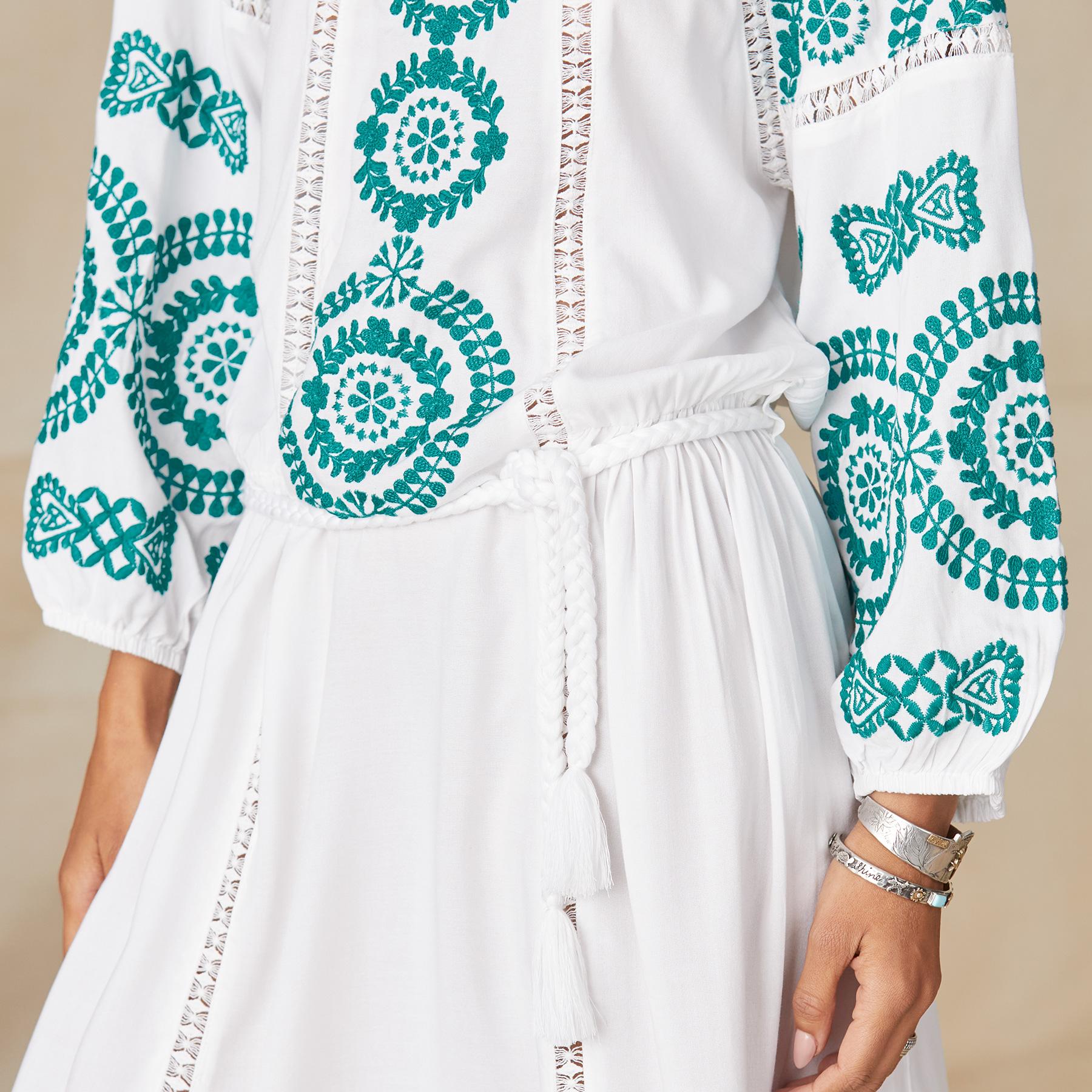 sundance-Suzume Embroidered Dress-Sundance Outlet