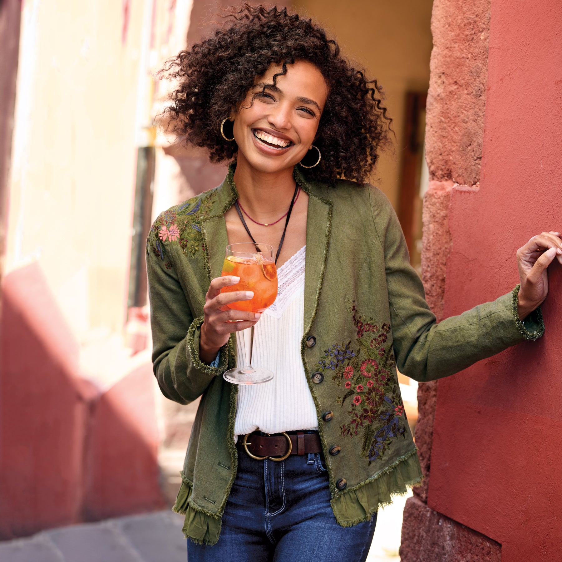 sundance-Tonala Floral Blazer, Petite-Sundance Outlet