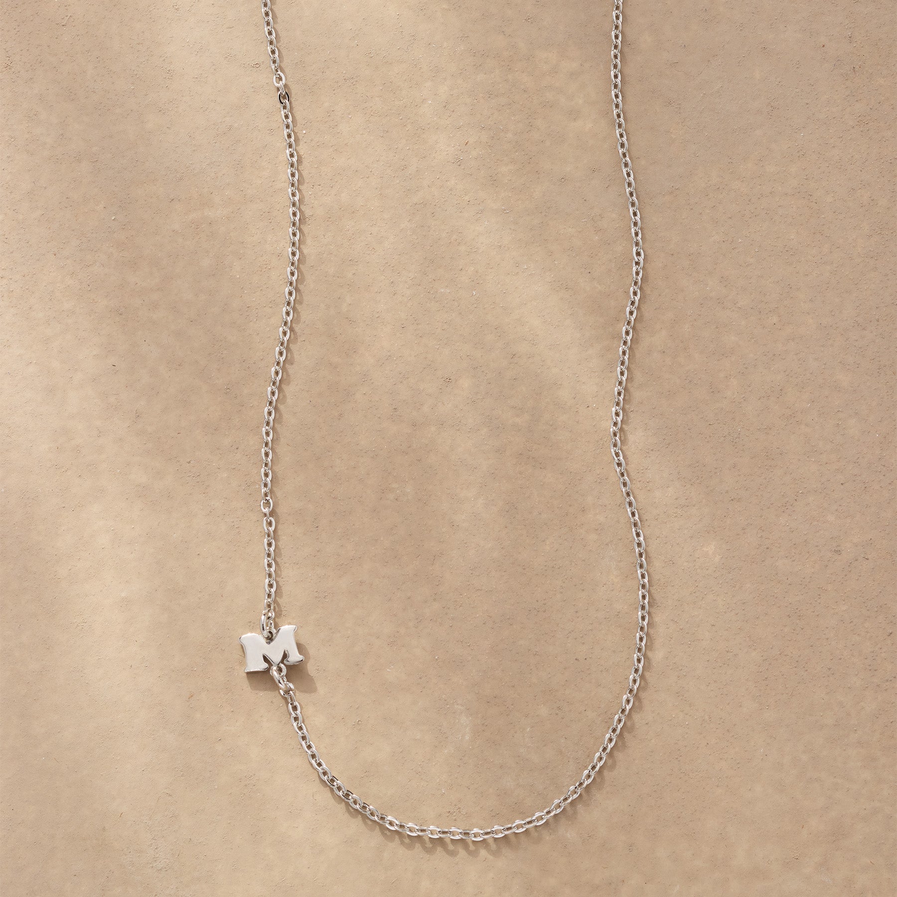 sundance-Silver Initial Spark Necklace-Sundance Outlet