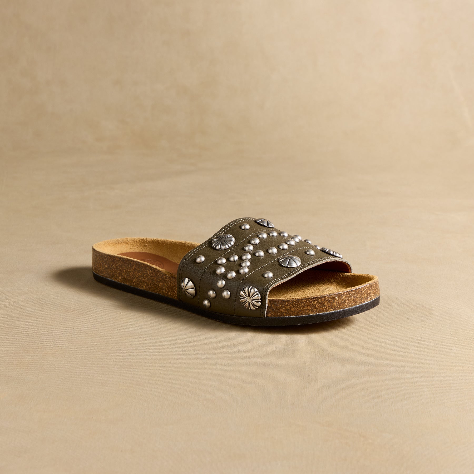 sundance-Sol Stud Slides-Sundance Outlet