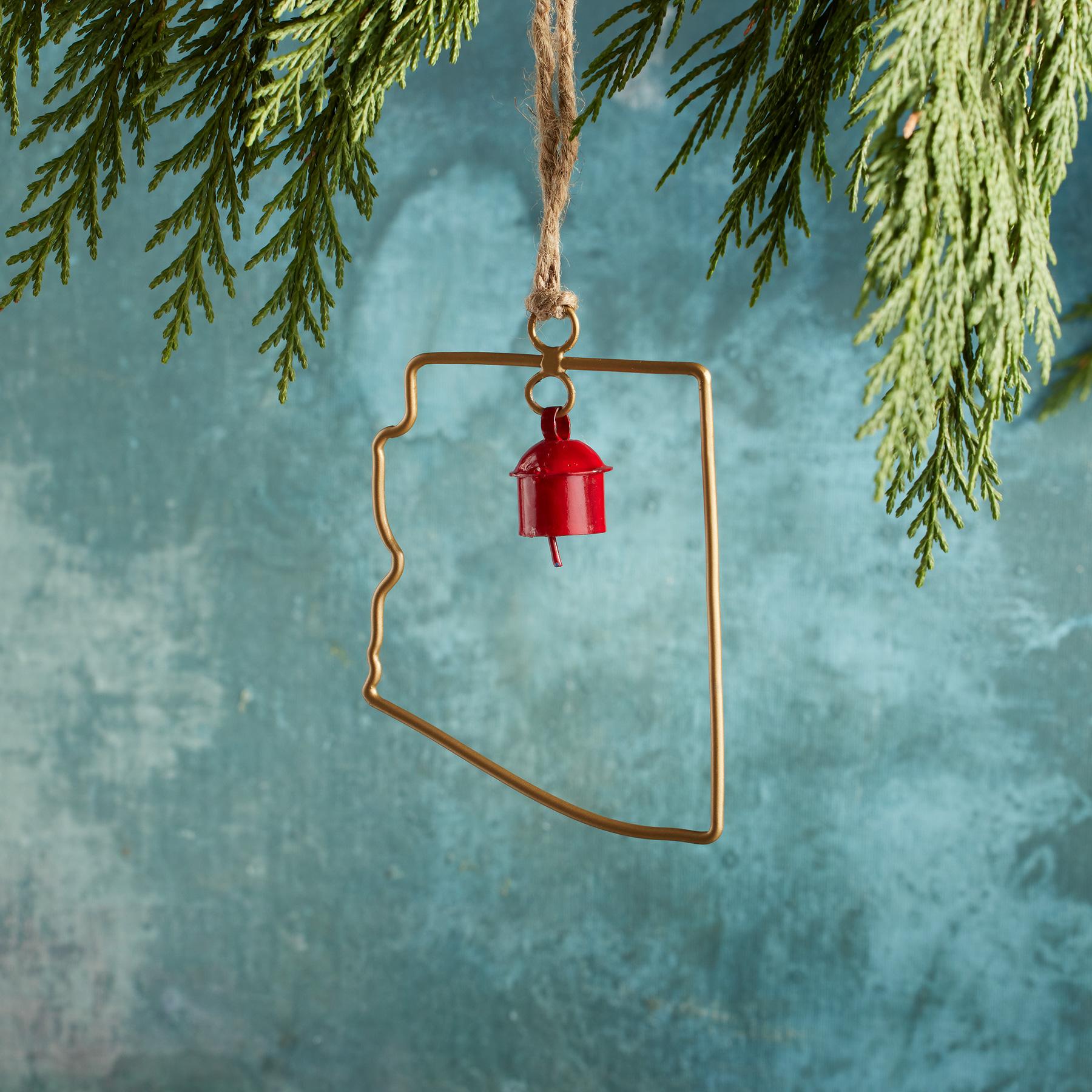 sundance-State Bell Ornament-Sundance Outlet