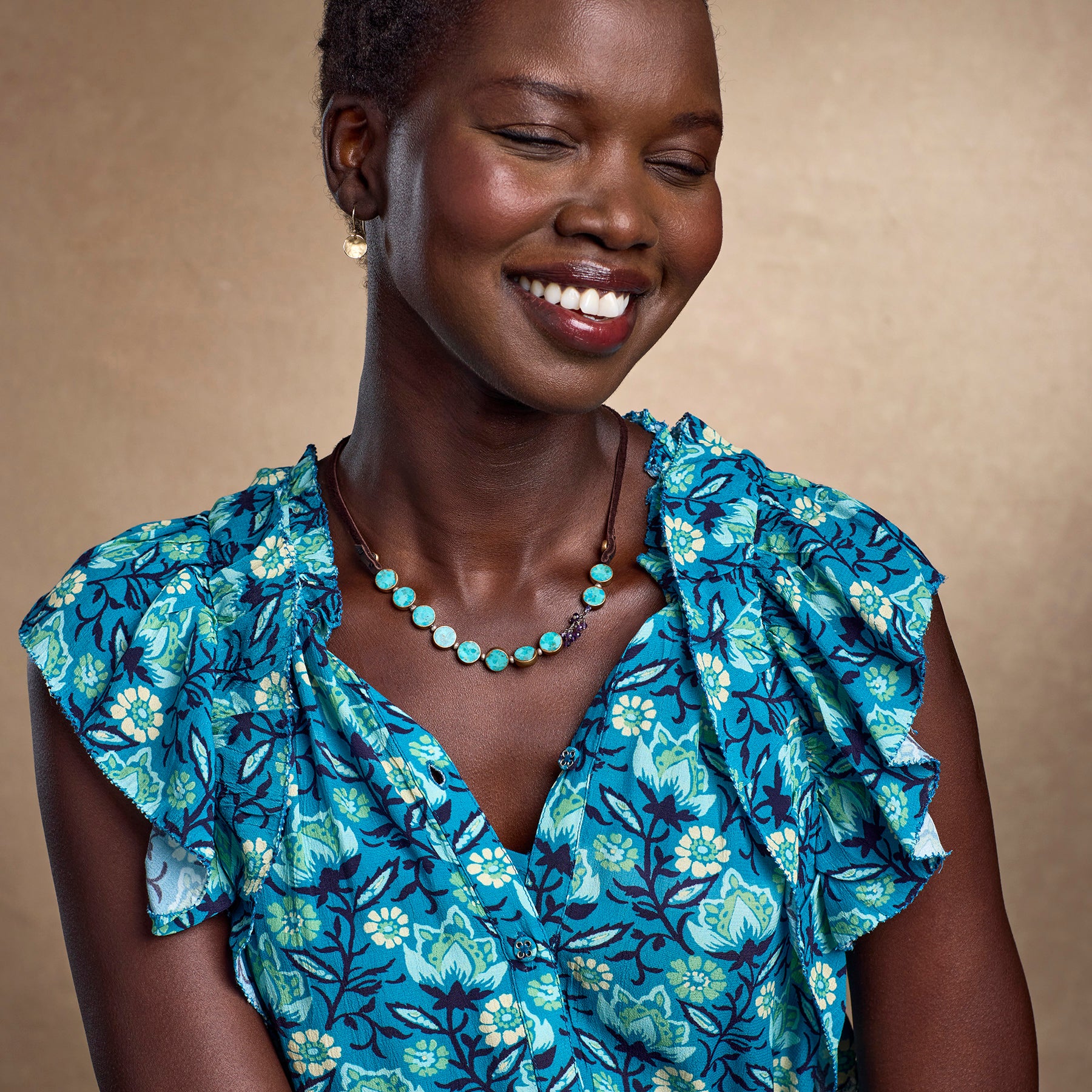 sundance-Cielito Turquoise Necklace-Sundance Outlet