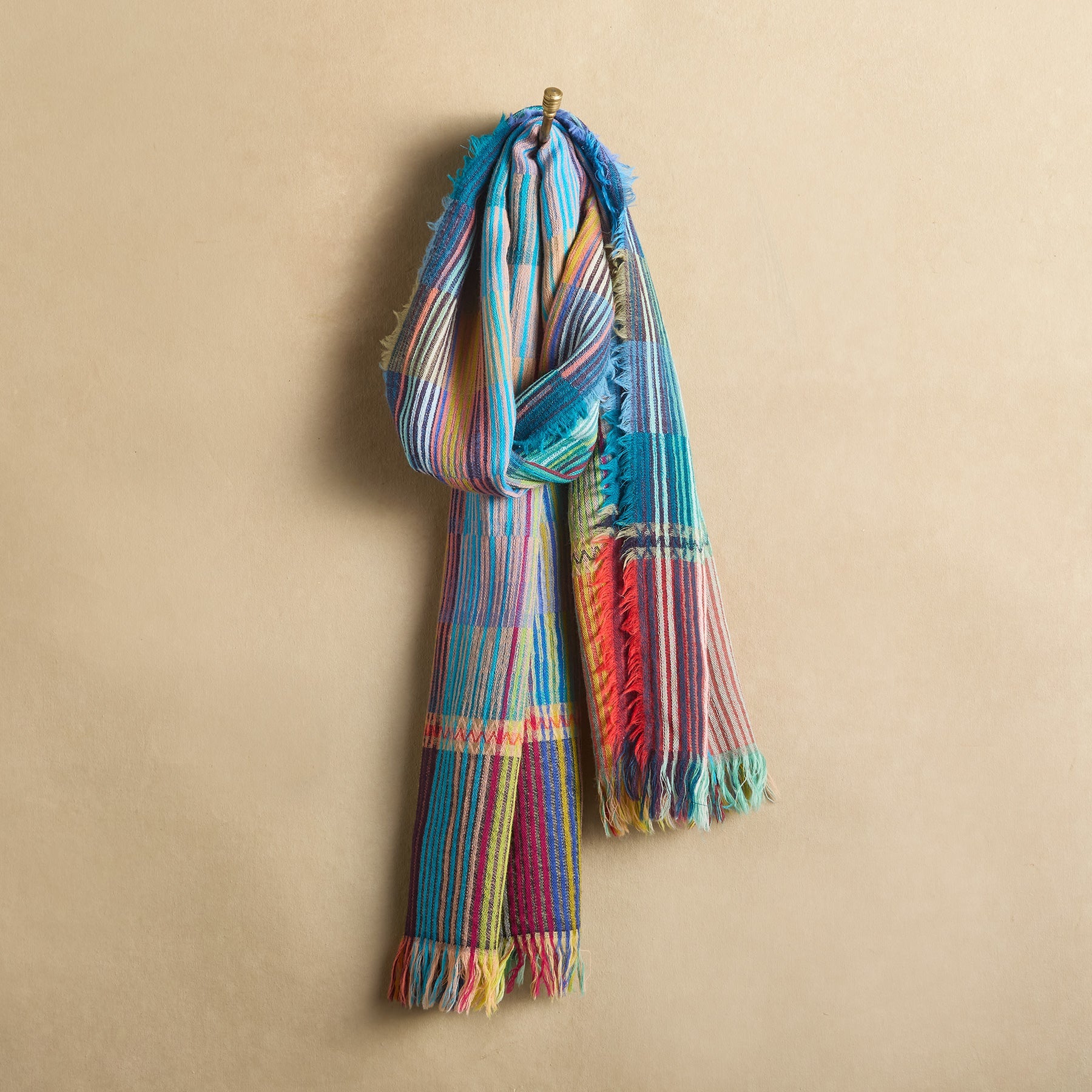 sundance-Carol Striped Scarf-Sundance Outlet