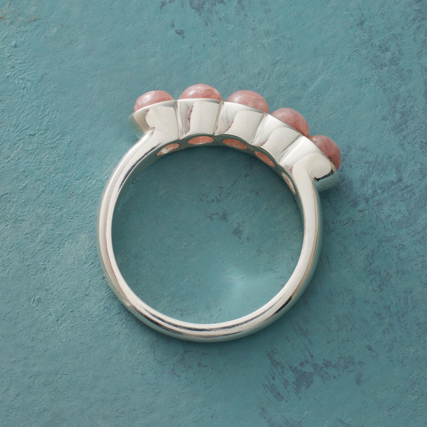 sundance-Resonating Rhodochrosite Ring-Sundance Outlet
