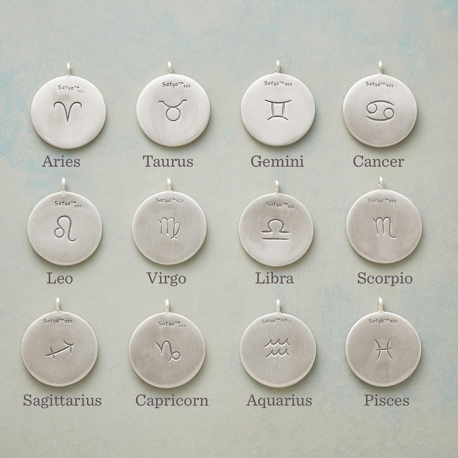 sundance-Silver Zodiac Constellation Necklace-Sundance Outlet