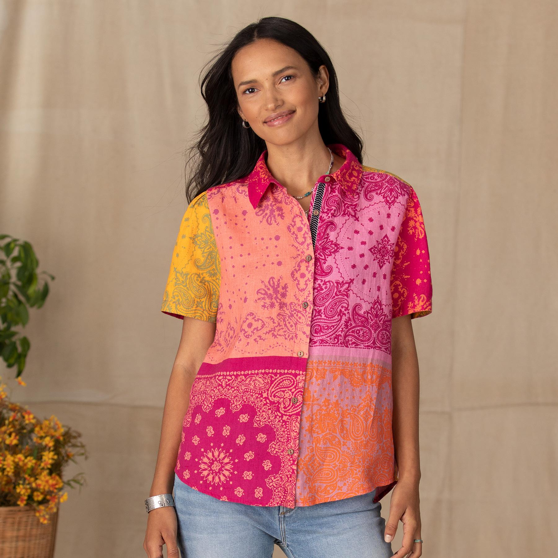 sundance-Mixed Tales Shirt-Sundance Outlet