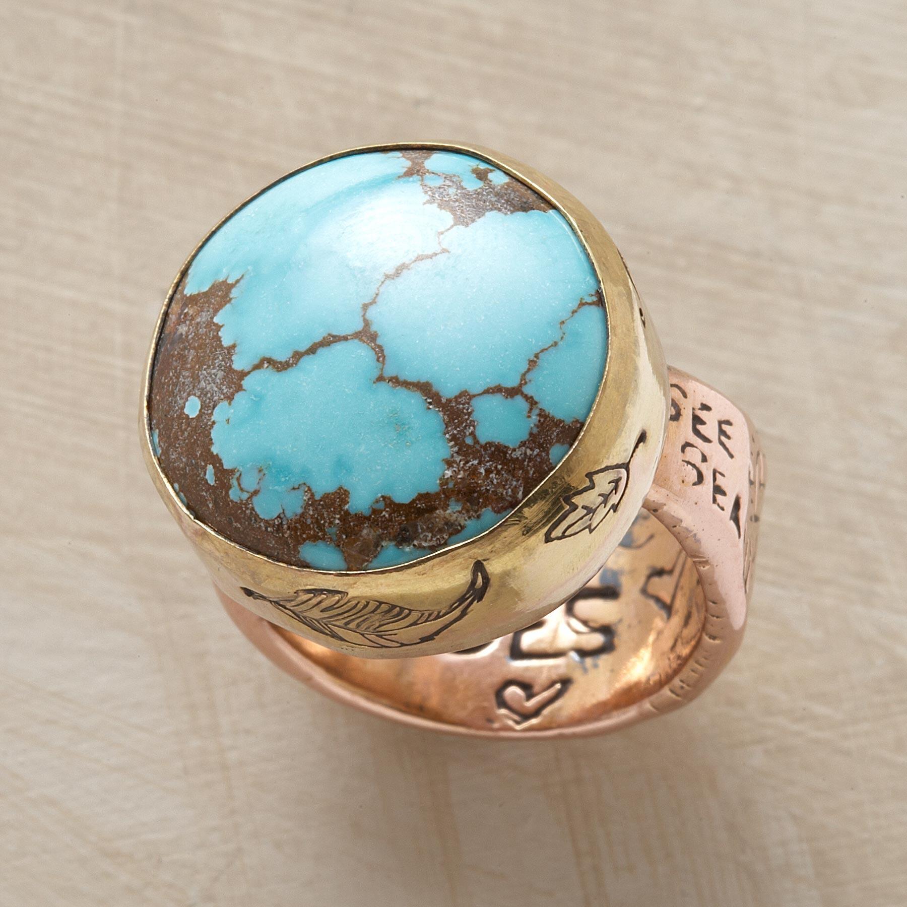 sundance-Turquoise Testament Ring-Sundance Outlet