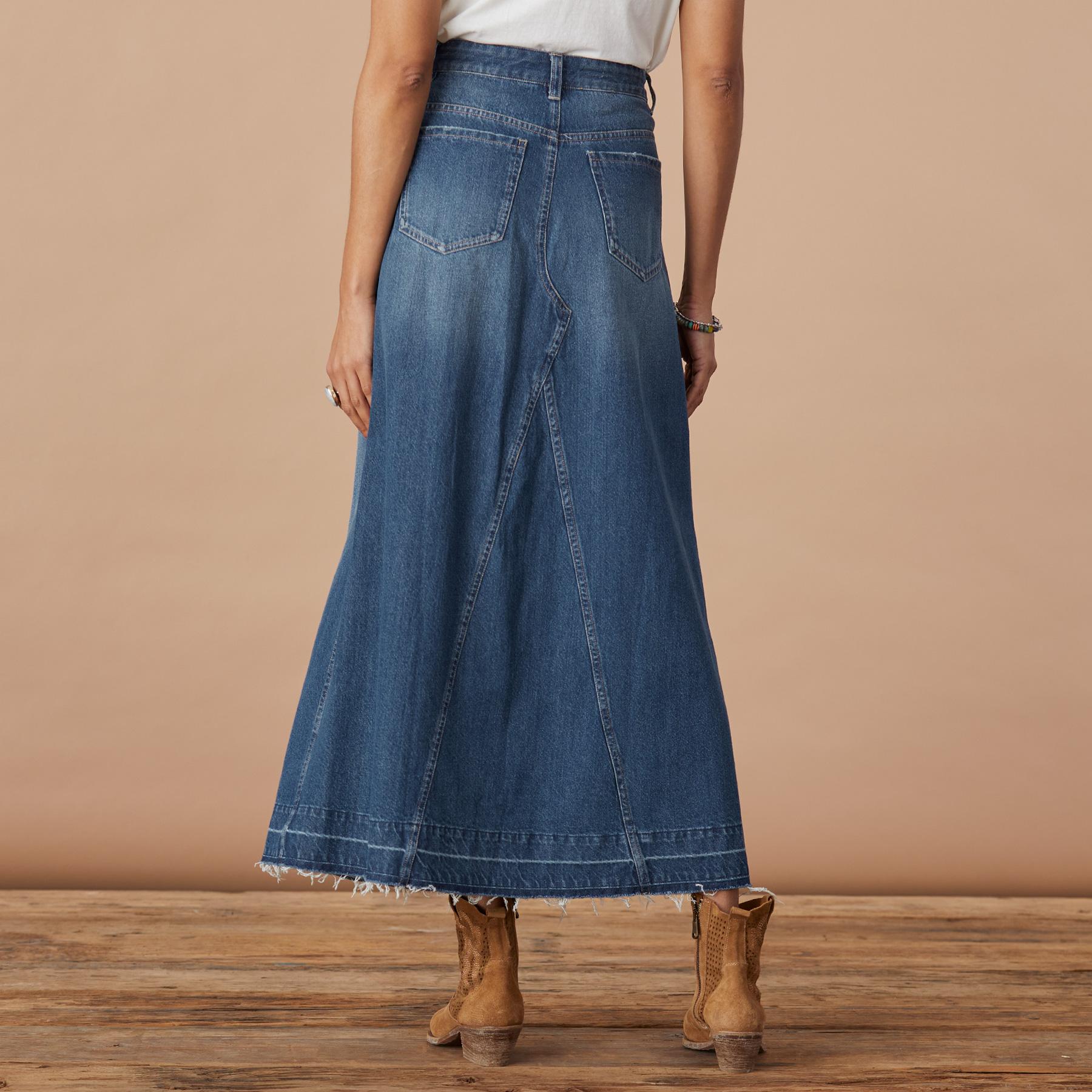 sundance-Fraser Denim Skirt-Sundance Outlet