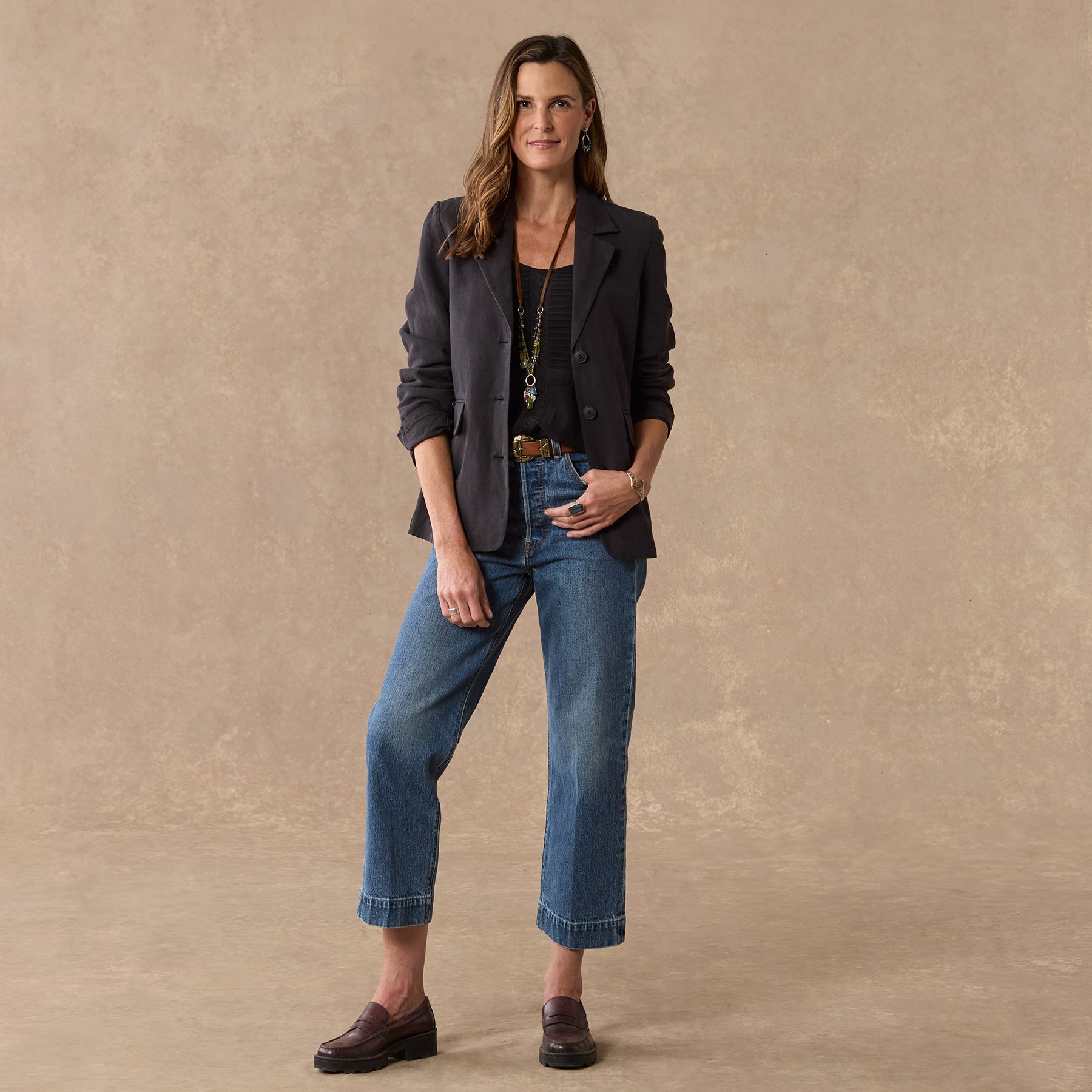 sundance-Summersby Blazer, Petite-Sundance Outlet