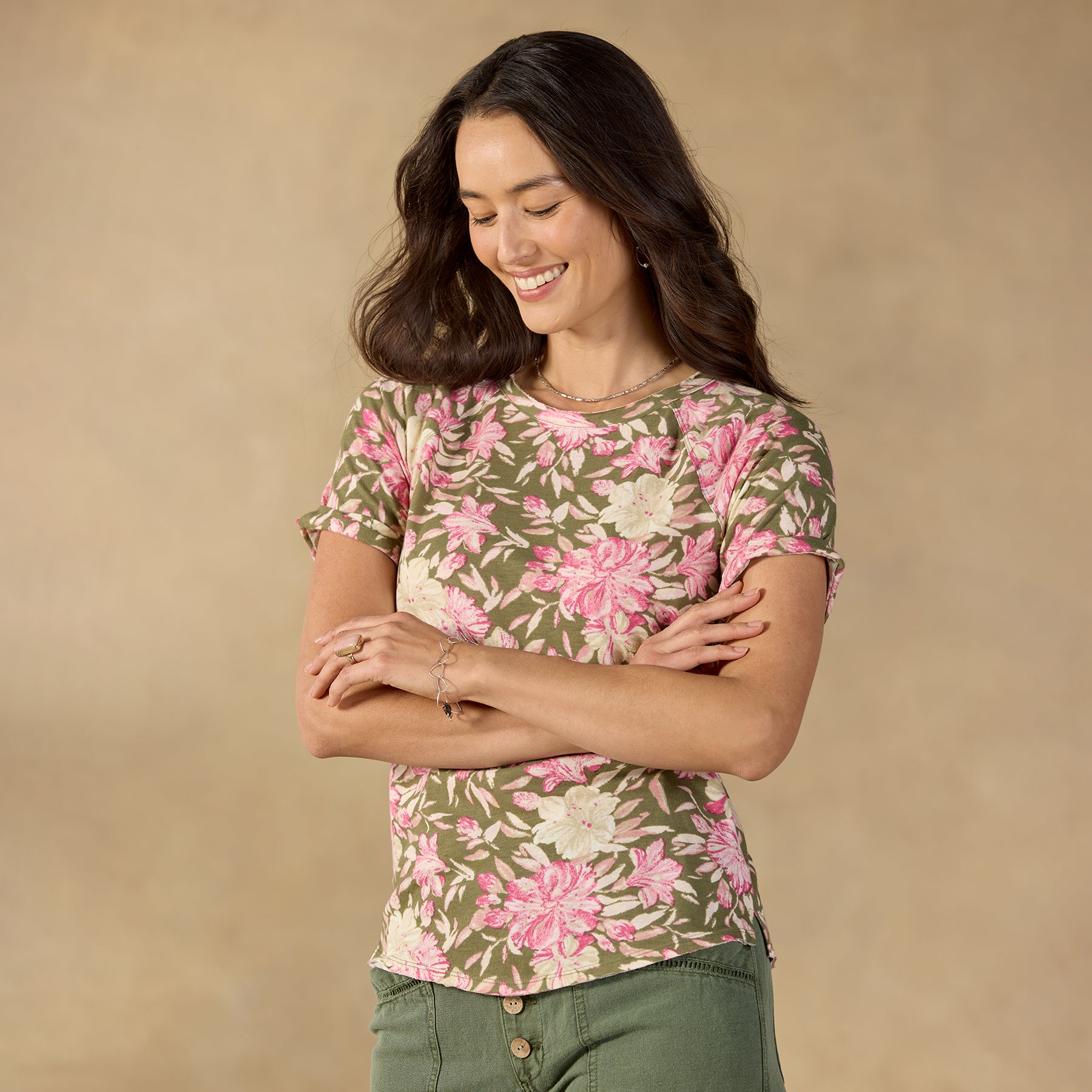 sundance-Miranda Floral Tee-Sundance Outlet
