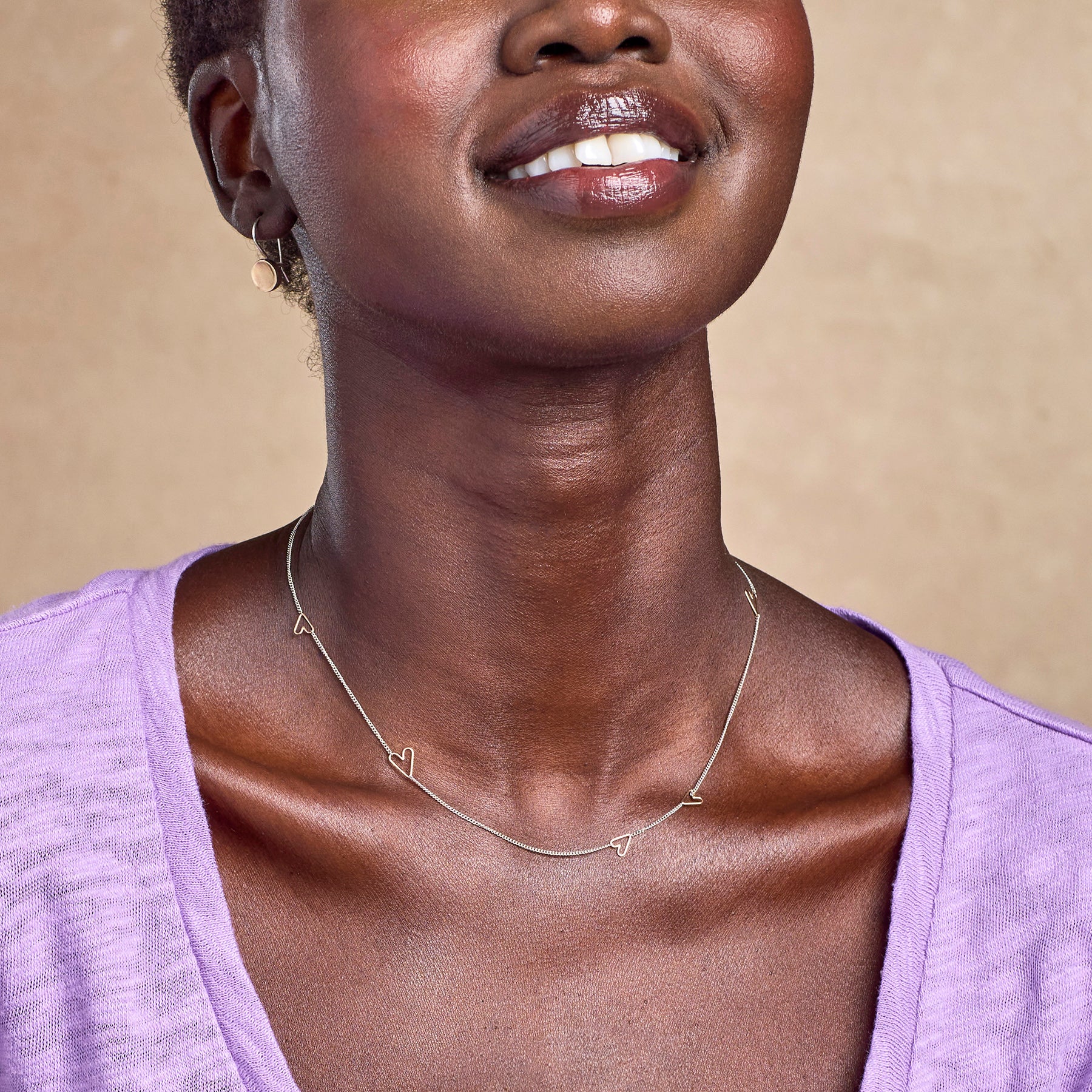 sundance-Tiny Hearts, Big Love Necklace-Sundance Outlet