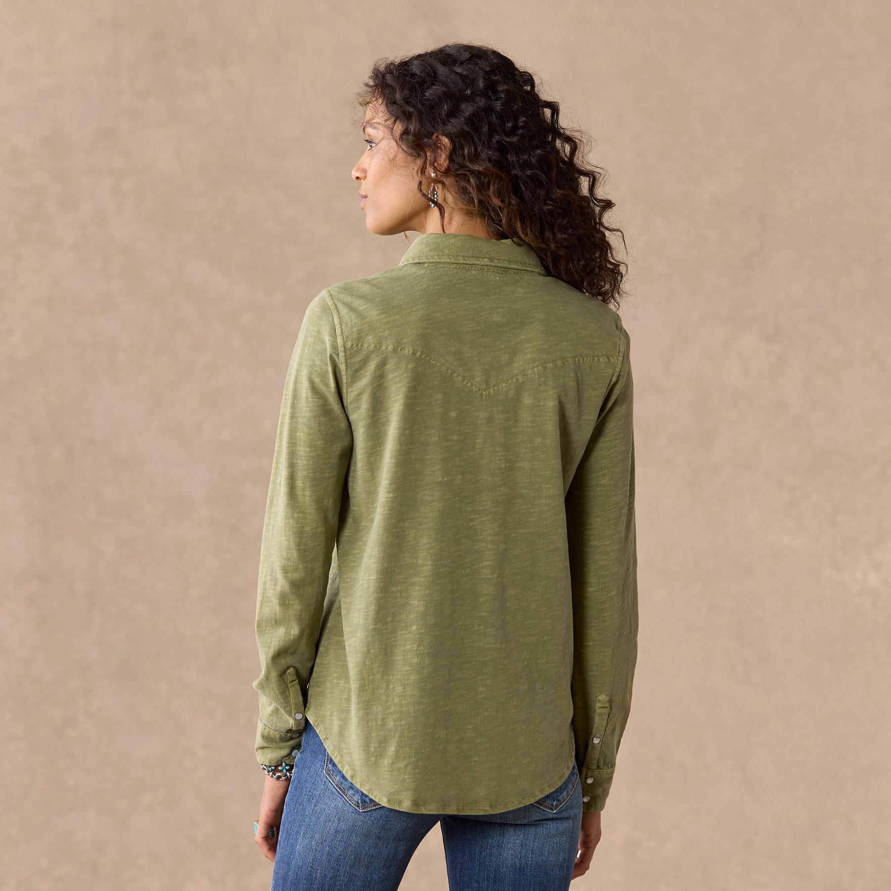 sundance-Christy Ann Shirt, Petite-Sundance Outlet