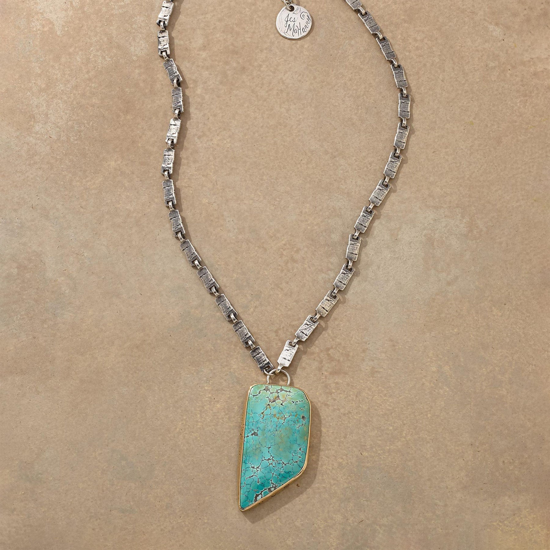 sundance-Turquoise Talisman Necklace-Sundance Outlet