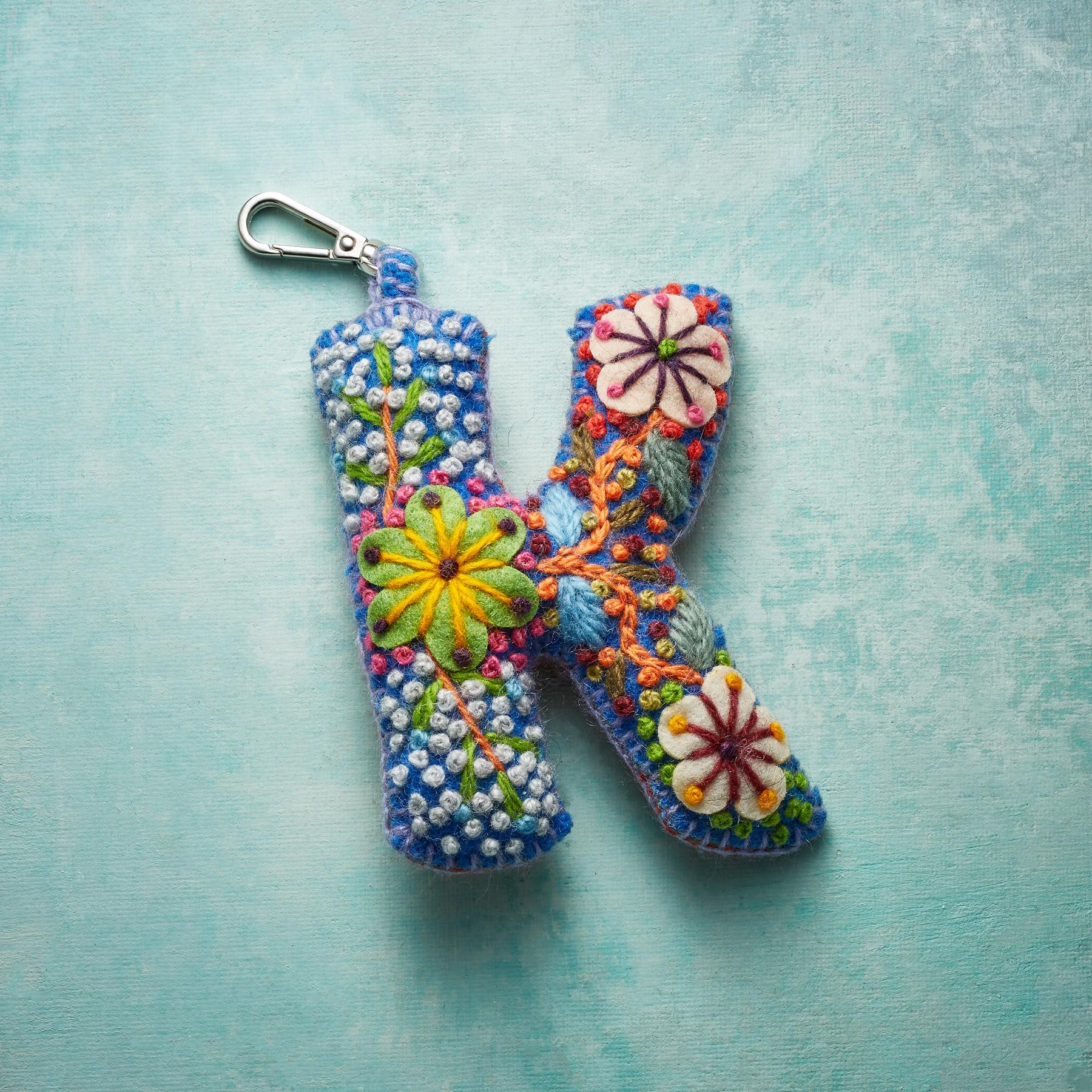 sundance-Fleur De Felt Initial Clip-Sundance Outlet