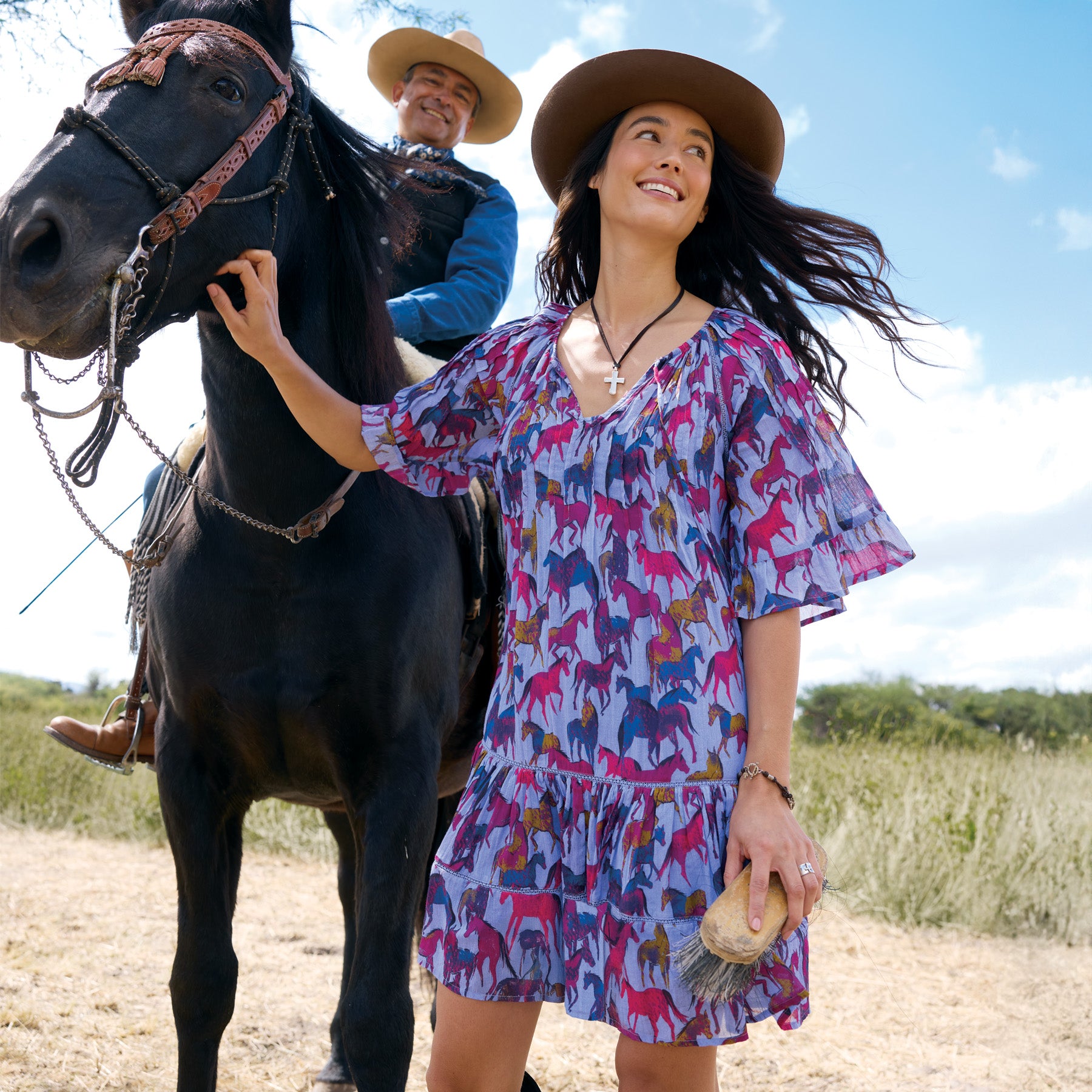 sundance-Aisha Printed Dress-Sundance Outlet