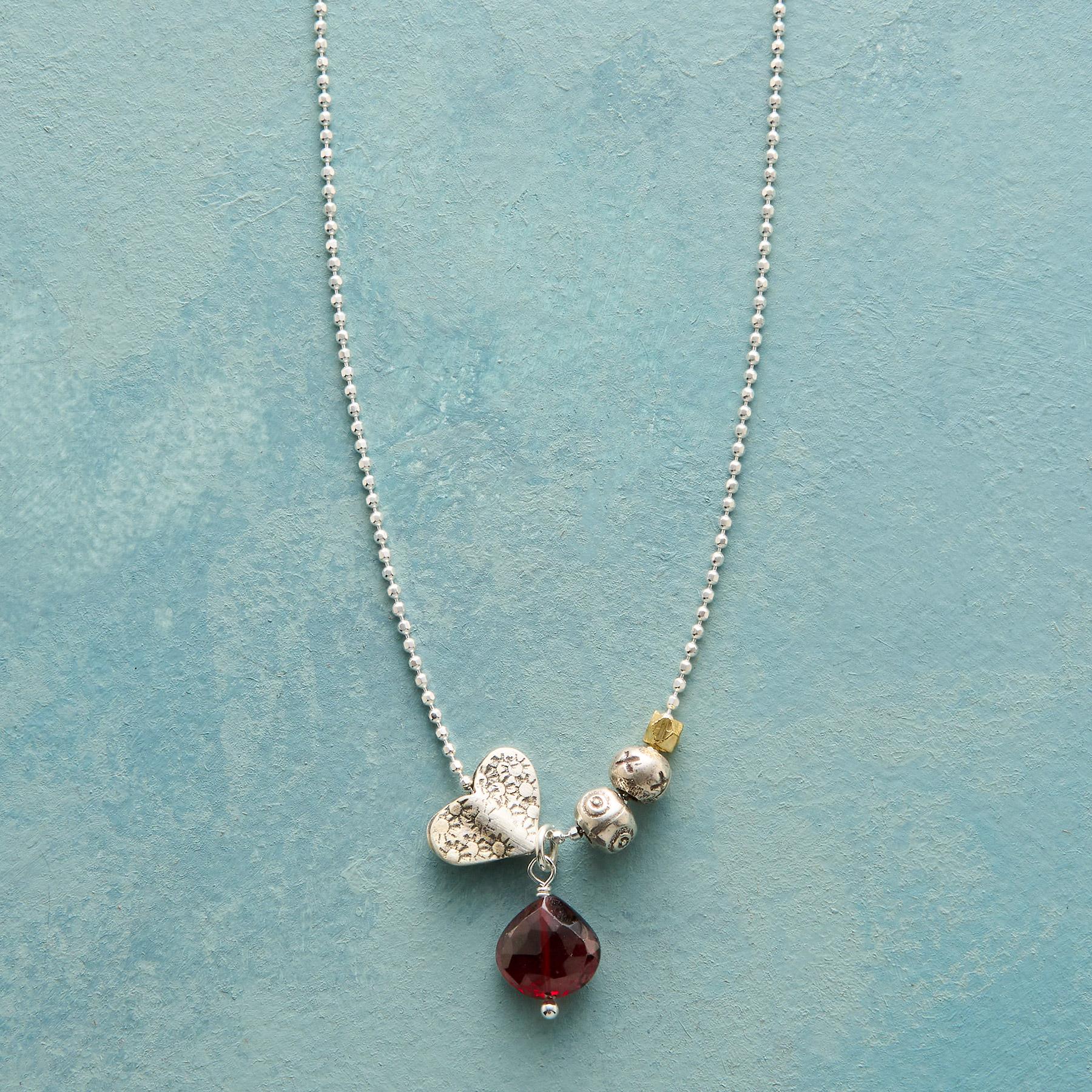 sundance-Heart Birthstone Necklace-Sundance Outlet